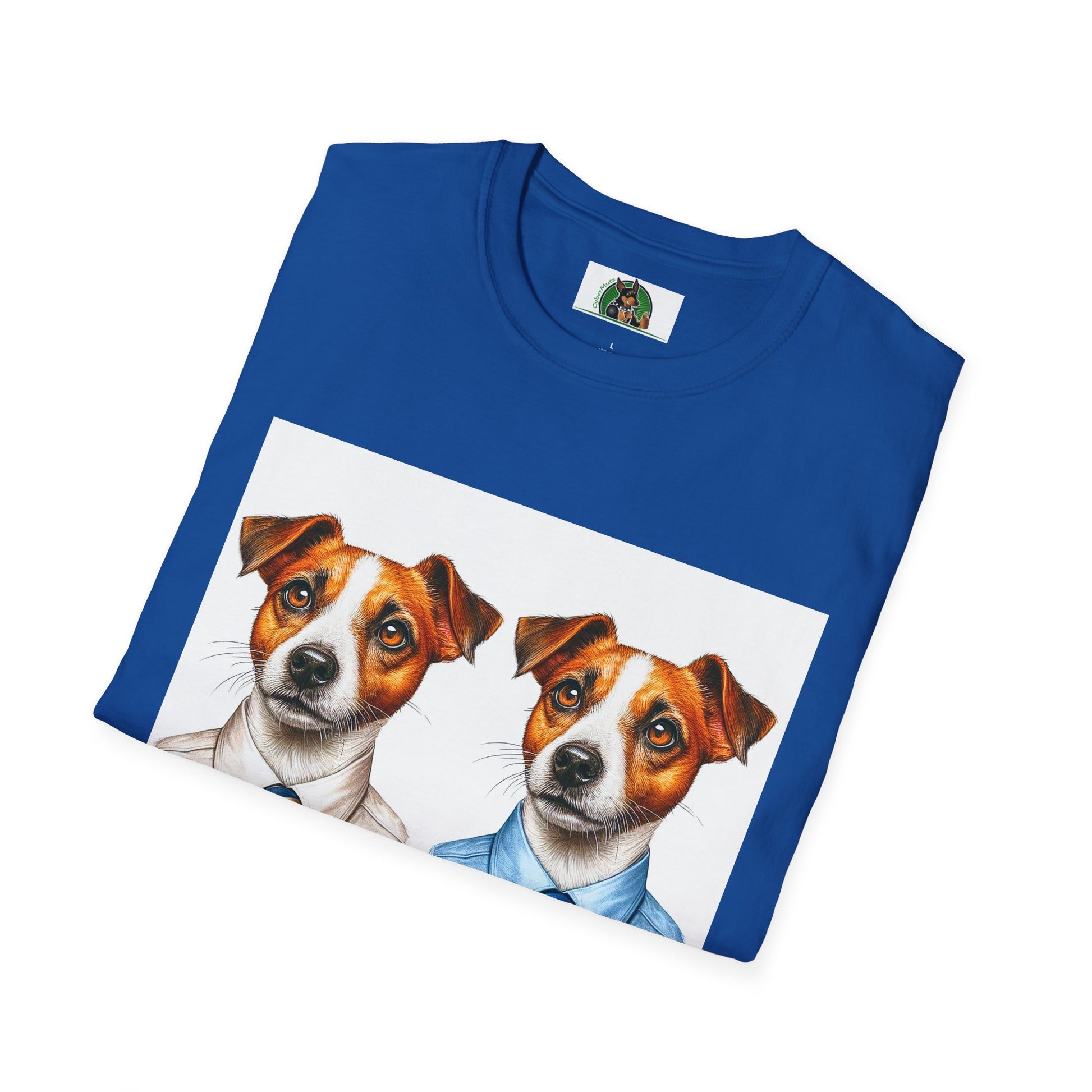 Jack Russell Business Buddies T-Shirt Printify