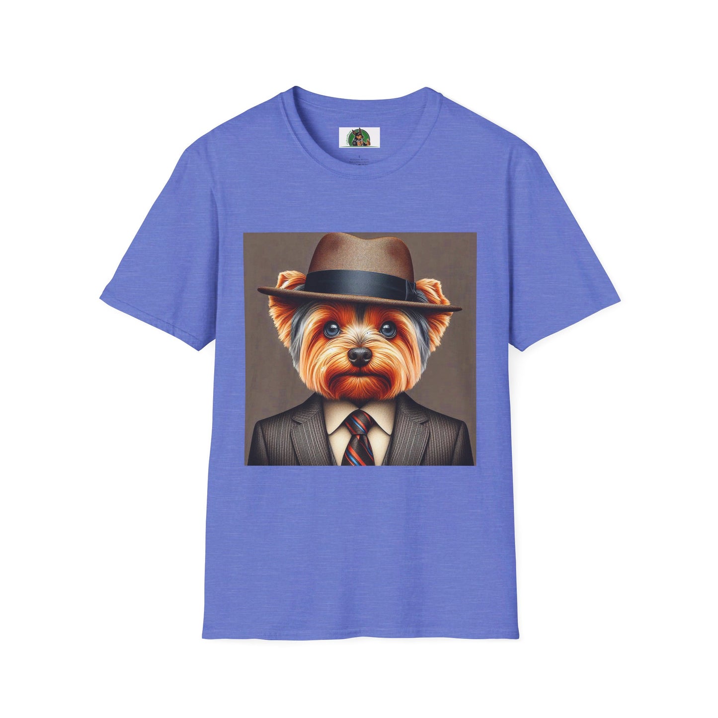 Yorkie T-Shirt Printify S Heather Royal 