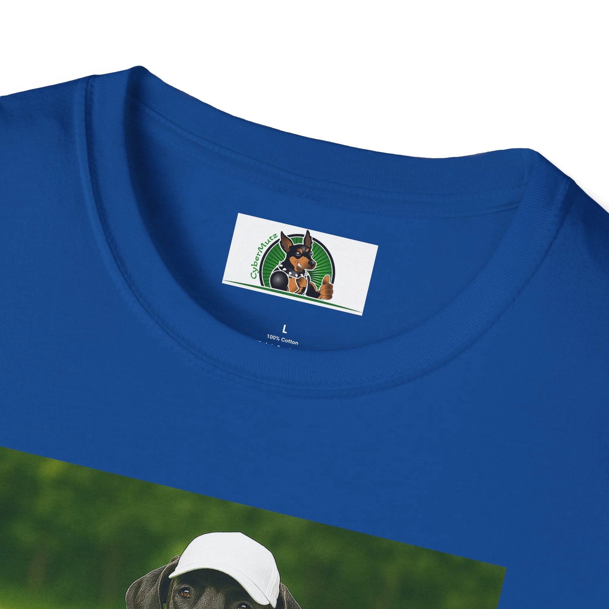 Great Dane Golf T-Shirt — Playing Golf Sports Dog Tee T-Shirt Printify