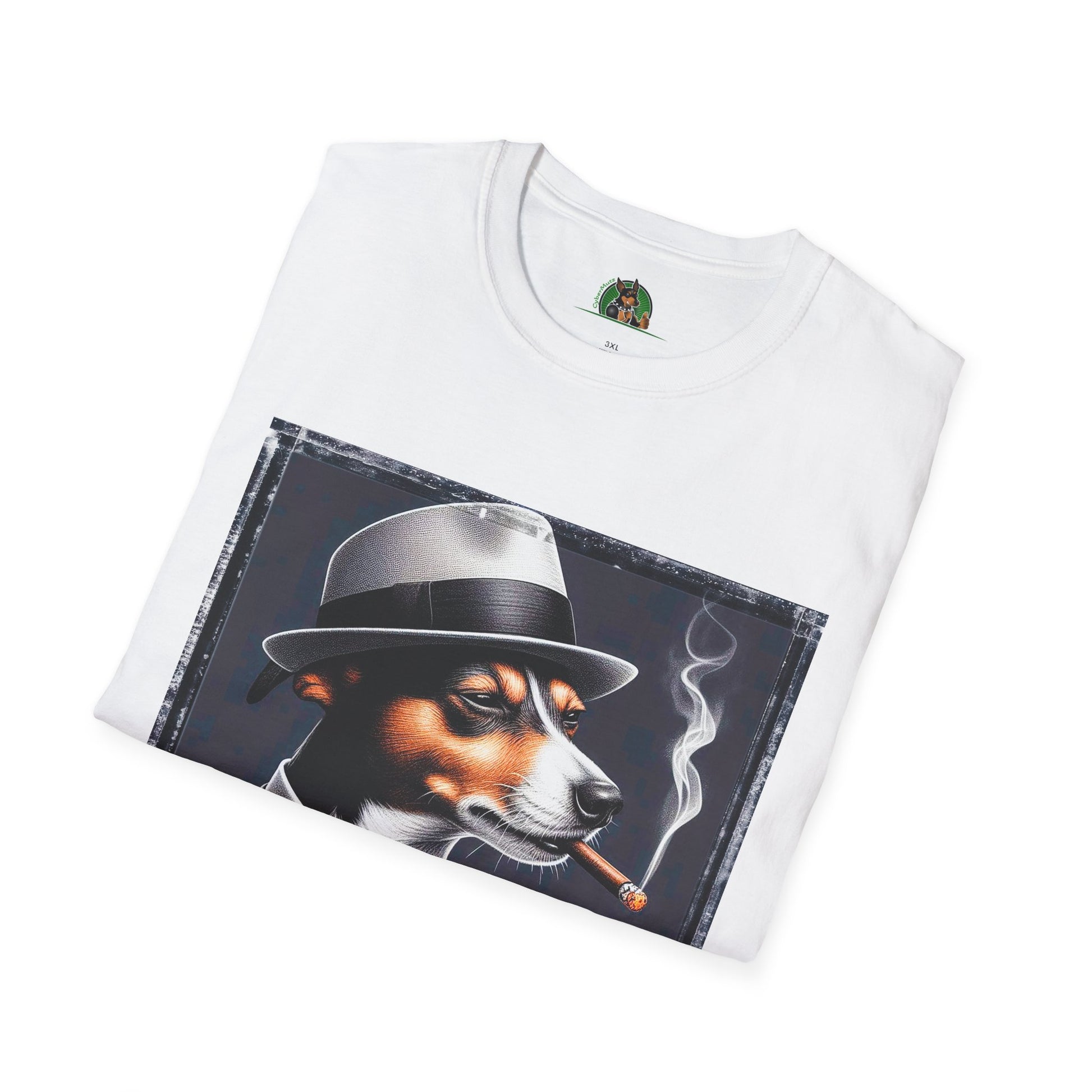 Rat Terrier T-Shirt cigars T-Shirt Printify