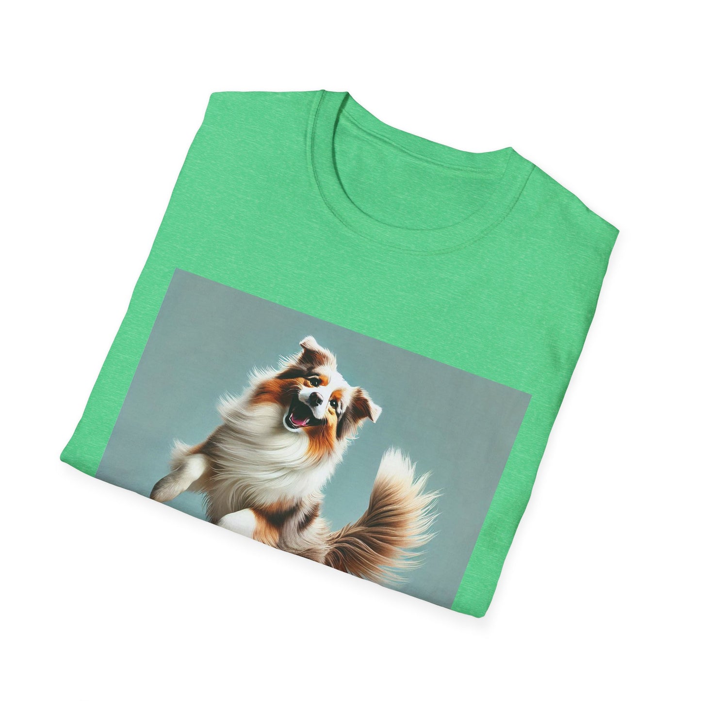 Dog Lover T-Shirt - Dancing Dog Australian Shepherd