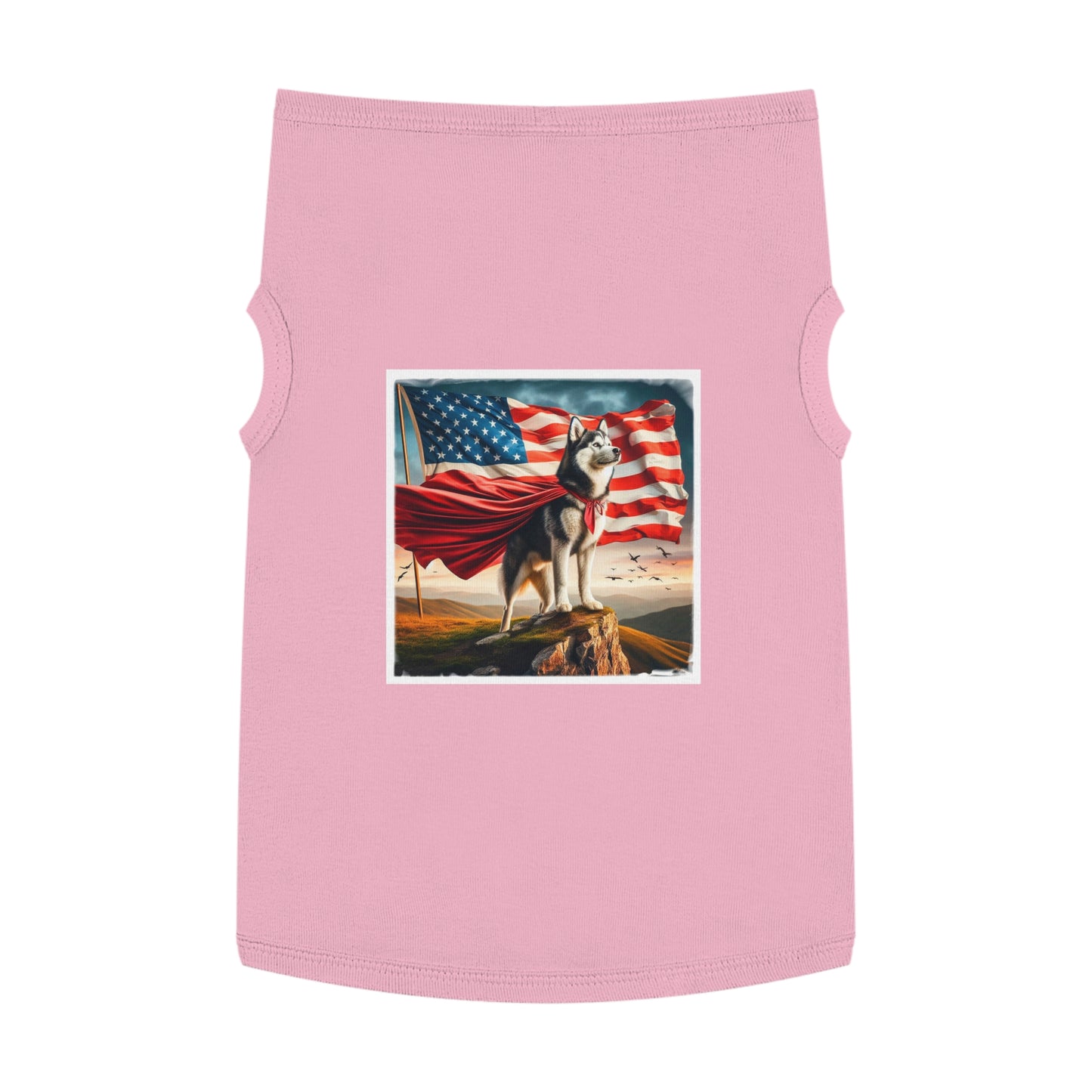 Pet Tank Top Husky Pets Printify XL Pink 