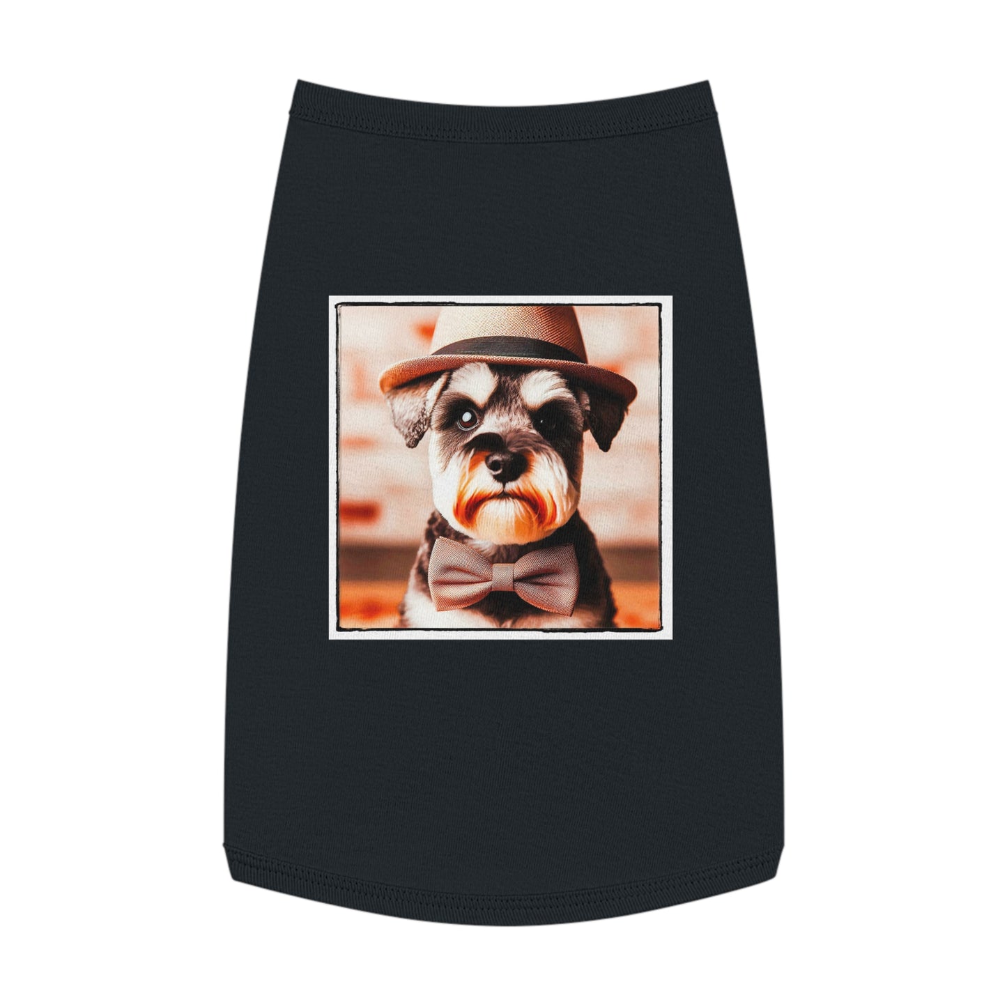 Pet Tank Top Miniature Schnauzer Pets Printify L Black 