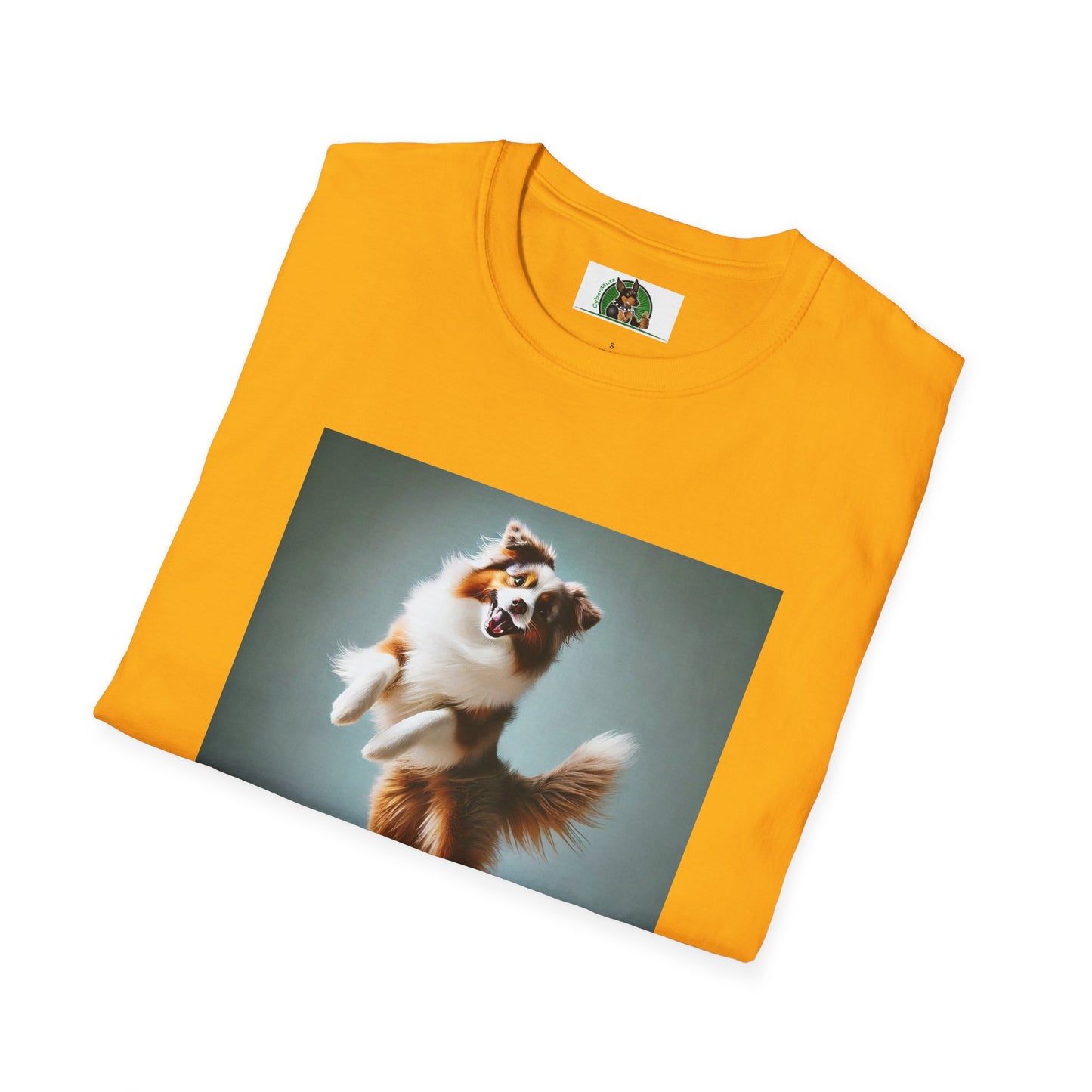 Dog Lover T-Shirt - Dancing Dog Australian Shepherd