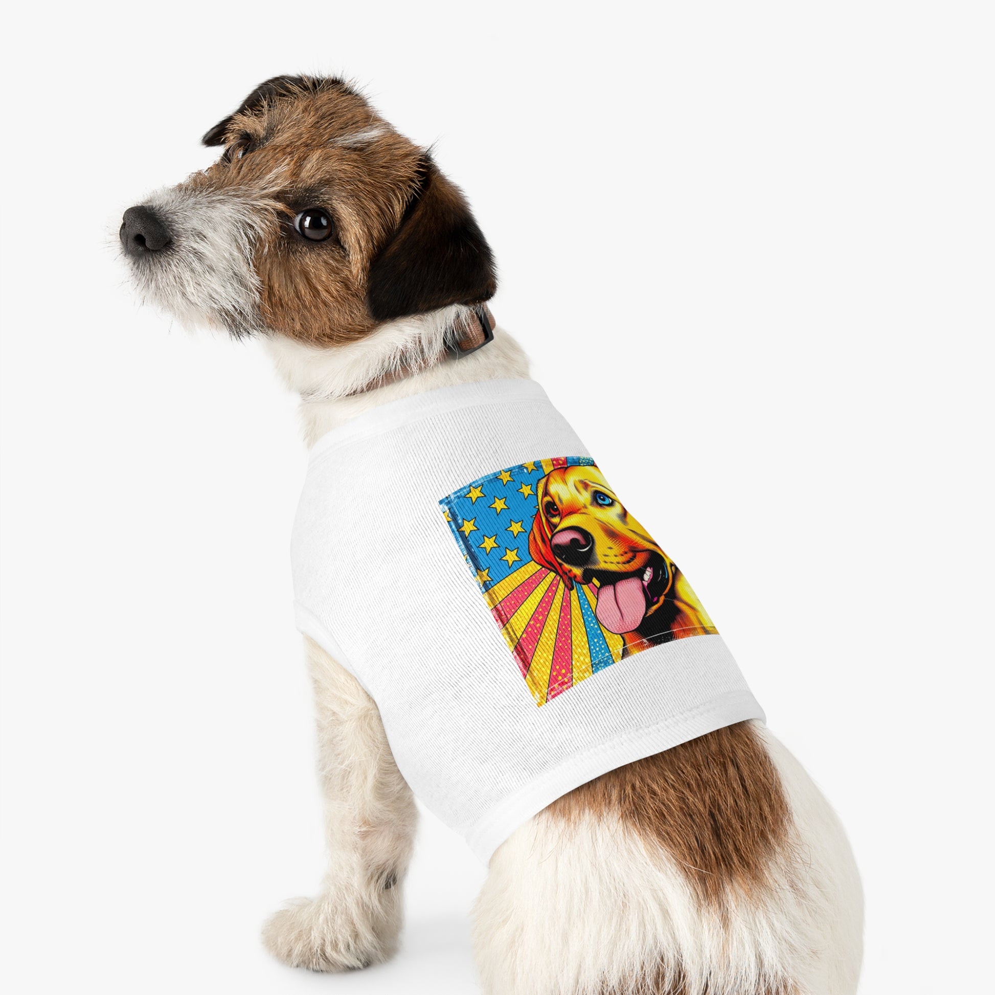 Labrador Retriever Stars and Stripes shirt Pets Printify