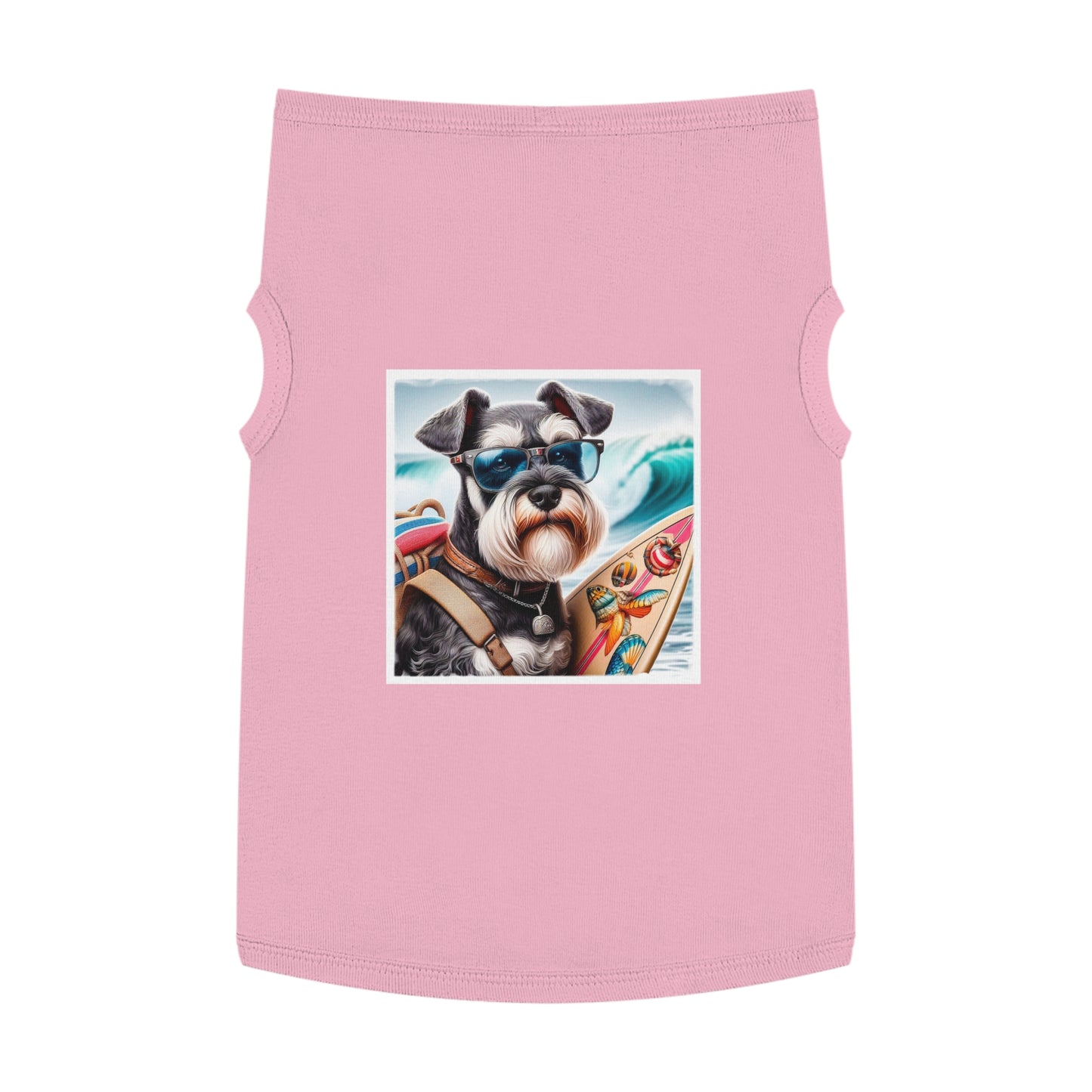 Pet Tank Top Miniature Schnauzer Pets Printify XL Pink 