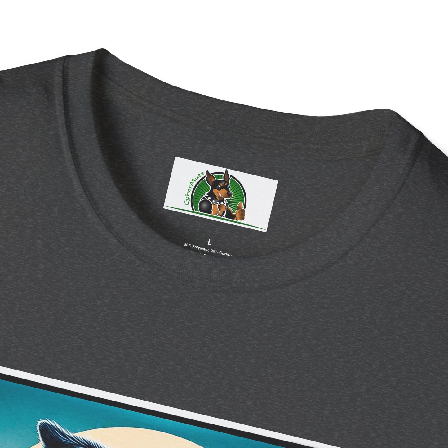 Australian Shepherd Floral Beach Surfer T-Shirt Printify