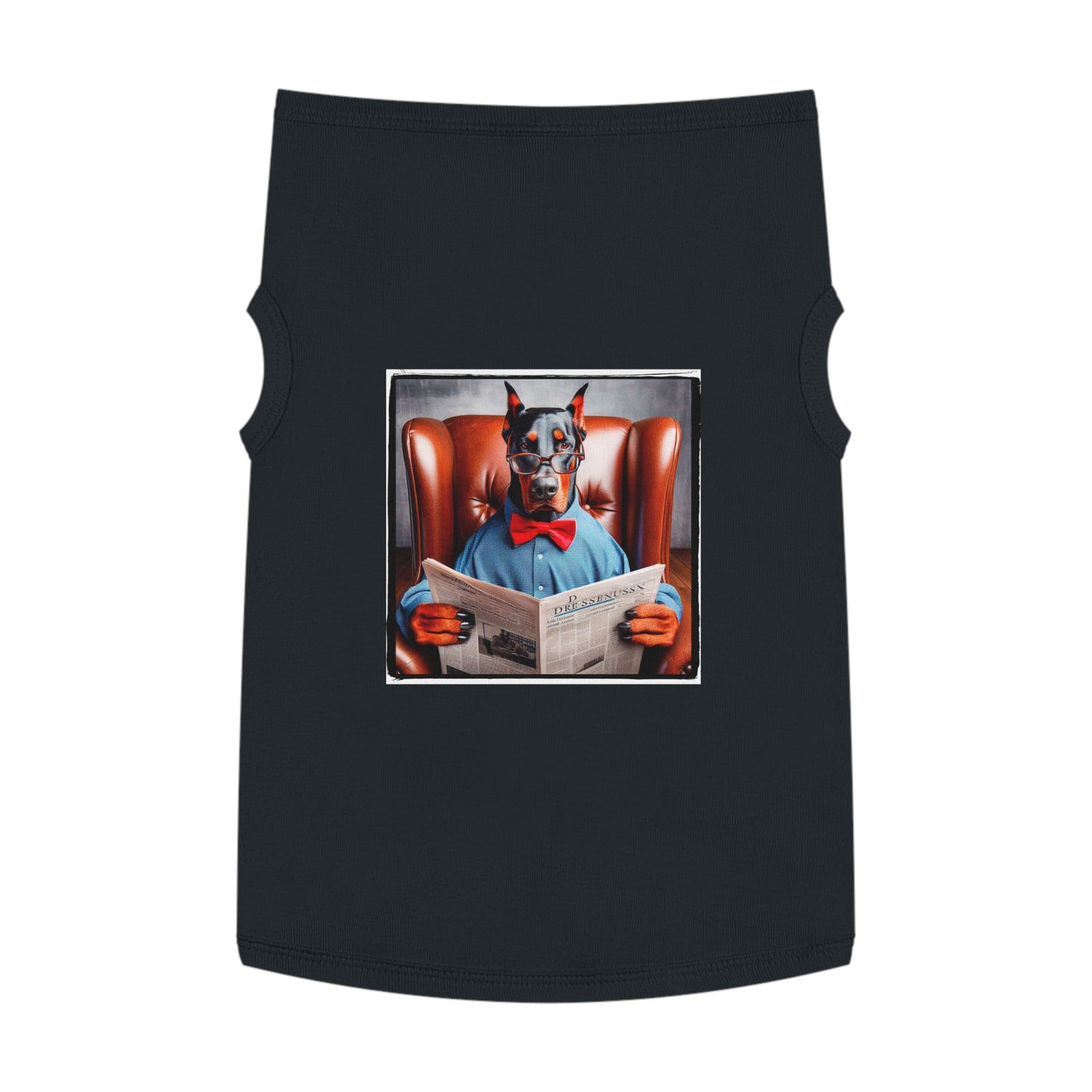 Pet Tank Top Doberman Pets Printify