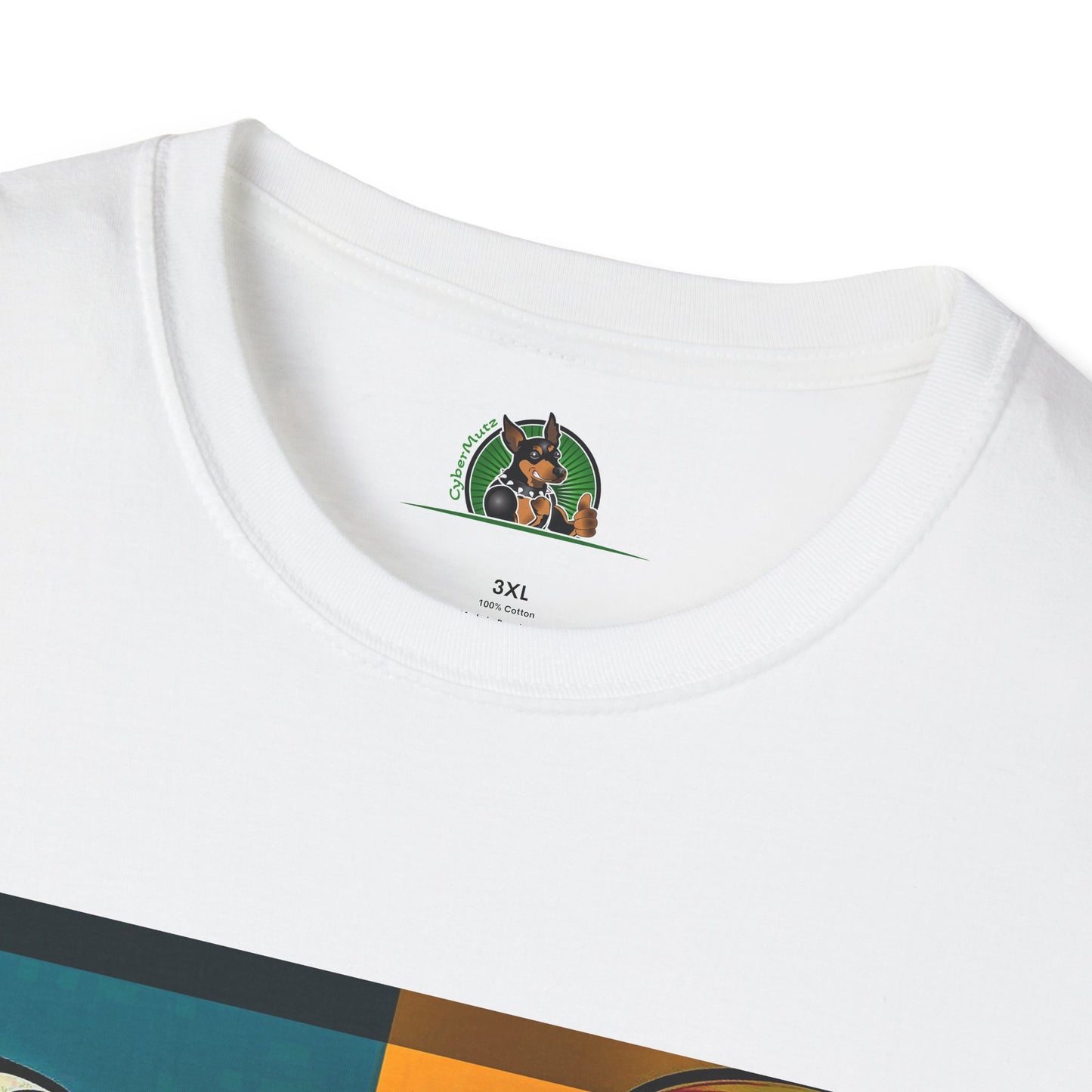 Basset Hound Couple Pop Art Pic T-Shirt Printify