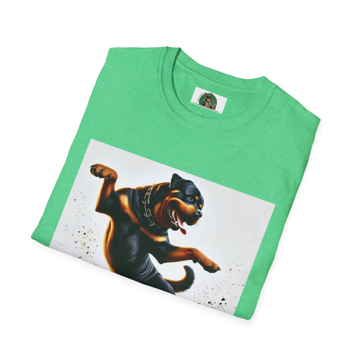 Dancing Rottweiler T-Shirt for Dog Lovers