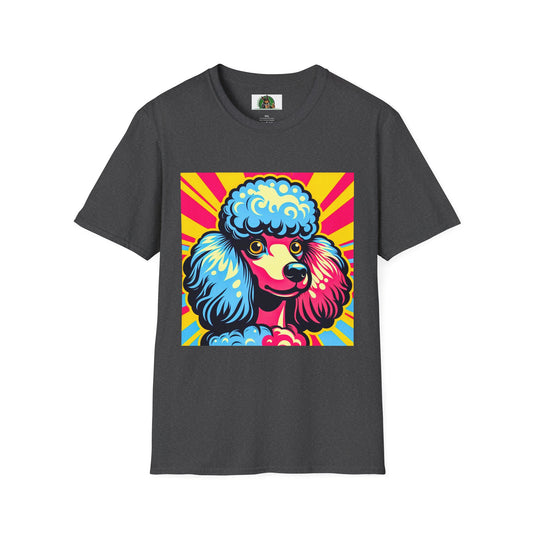 Poodle T-Shirt Printify XS Dark Heather