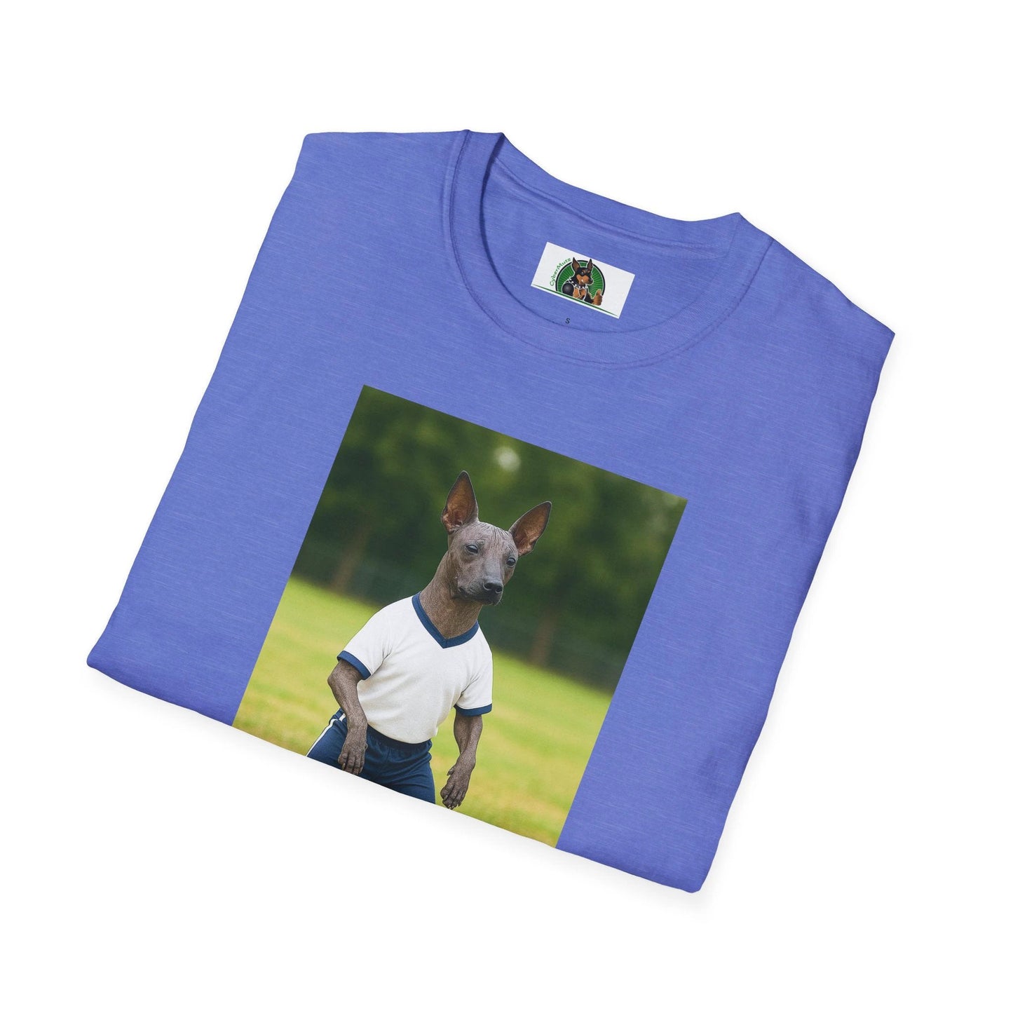Mexican Hairless Dog Soccer T-Shirt — Dog Lover Sports Tee by Printify