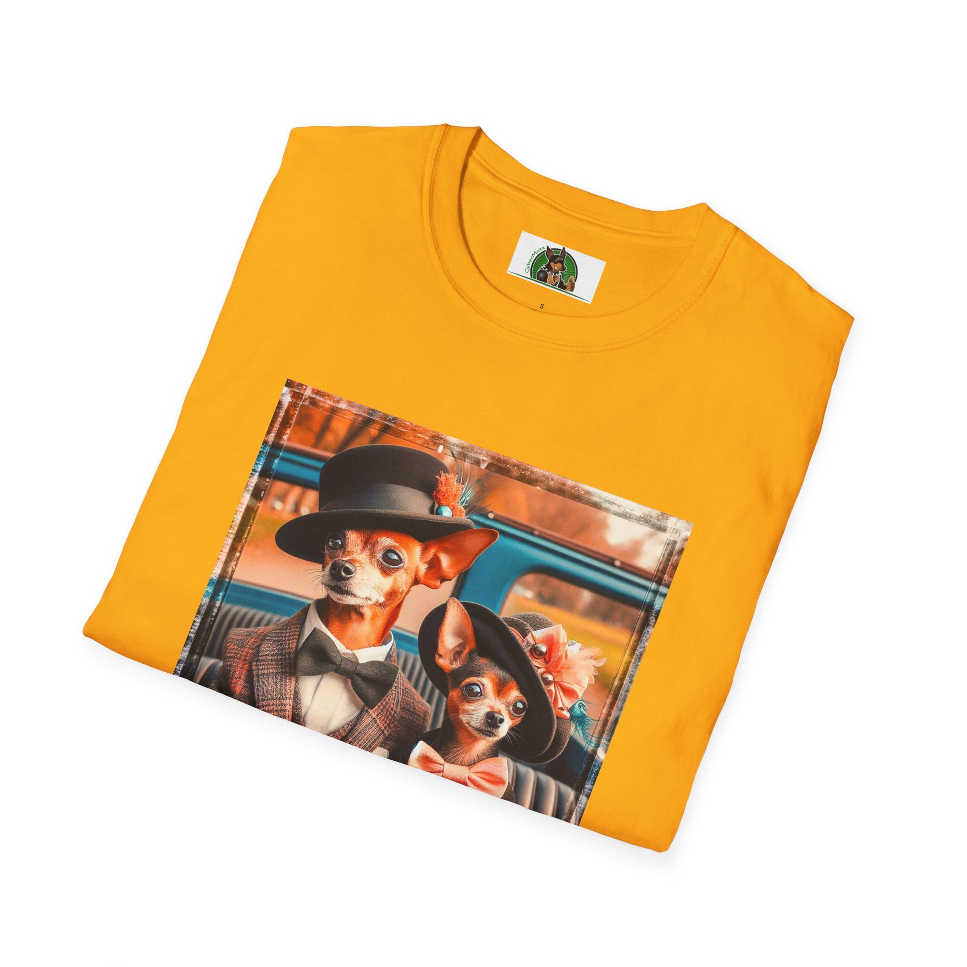 Wacky Min Pin T-Shirt T-Shirt Printify   