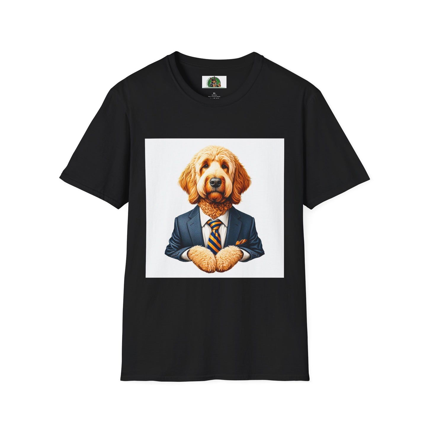 Golden Doodle T-Shirt Printify XS Black