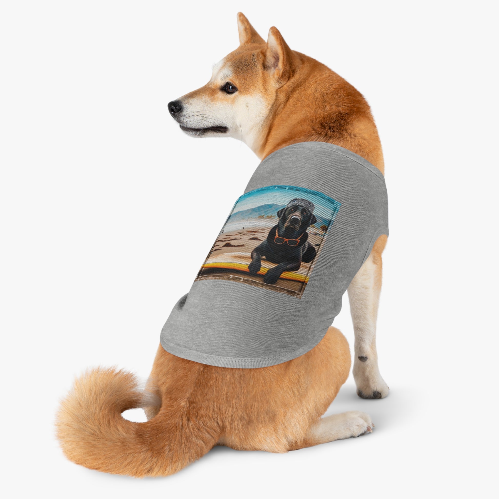 Labrador Retriever beach beauty shirt Pets Printify