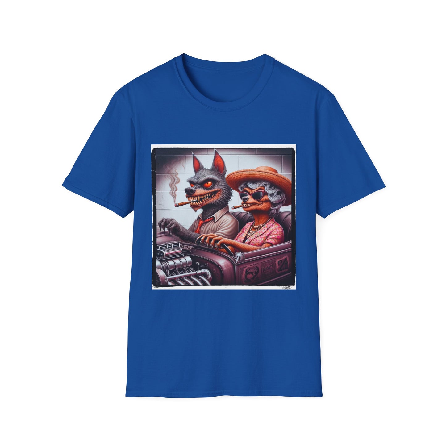 Chupacabra T-Shirt Printify XS Royal 