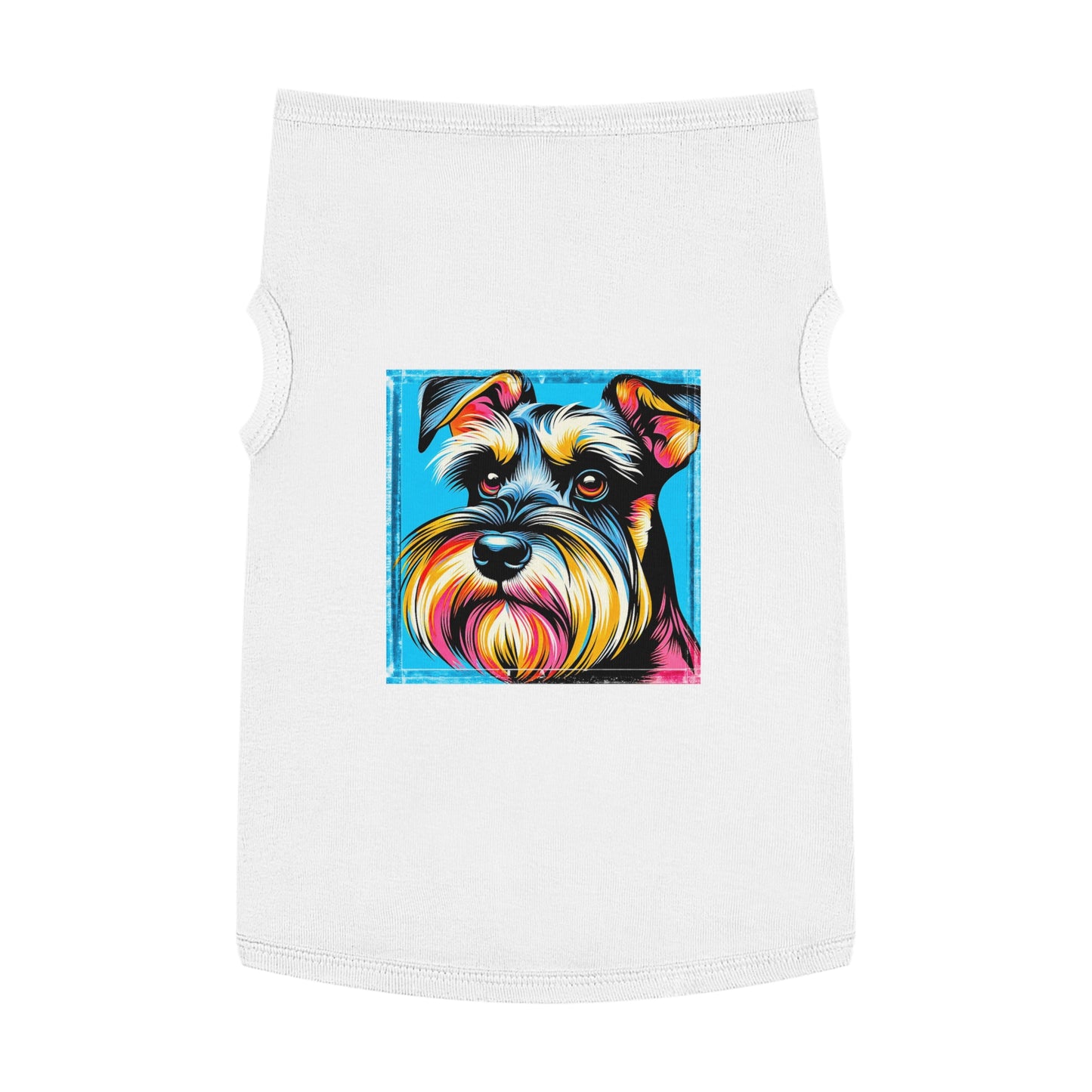 Pet Tank Top Miniature Schnauzer Pets Printify   