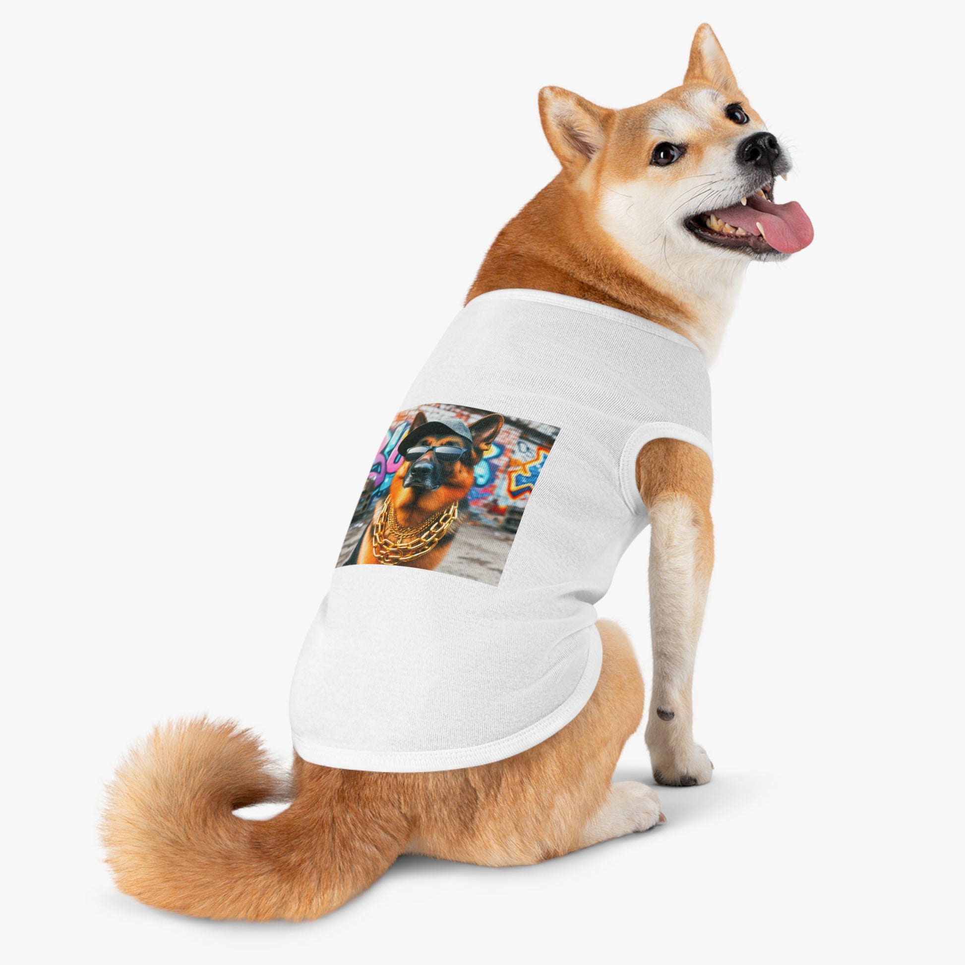 Pet Tank Top German Shepherd Pets Printify   