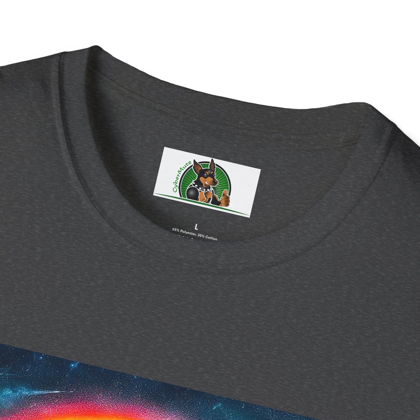 Jack Russell Moonlit Rainbow Bridge T-Shirt Printify