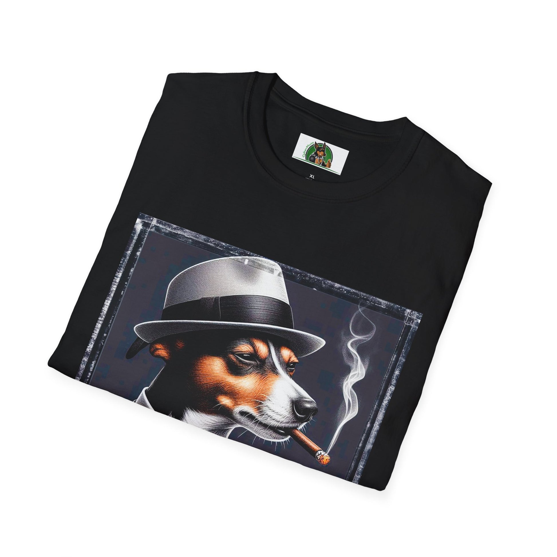 Rat Terrier T-Shirt cigars T-Shirt Printify