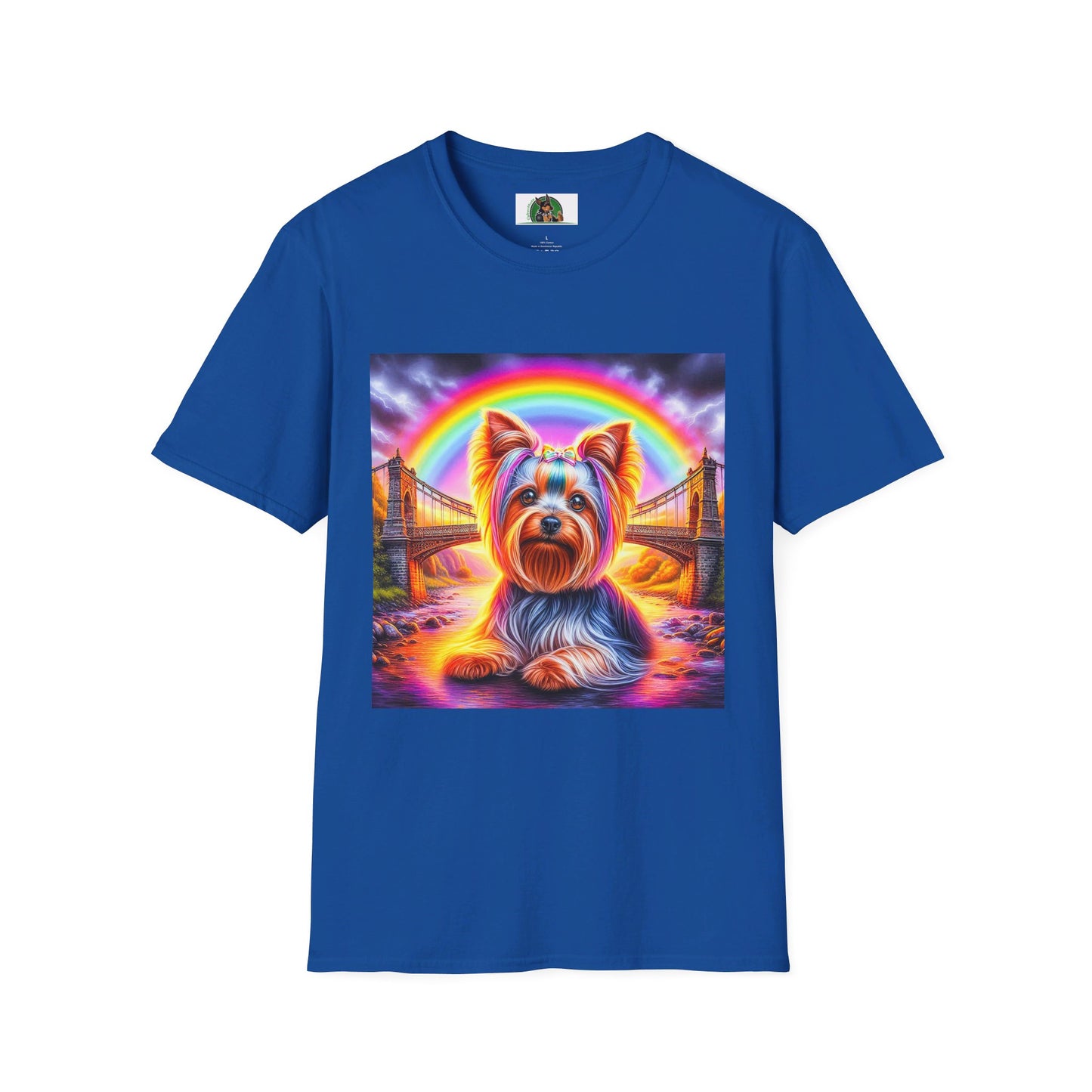 Yorkie T-Shirt Printify S Royal 