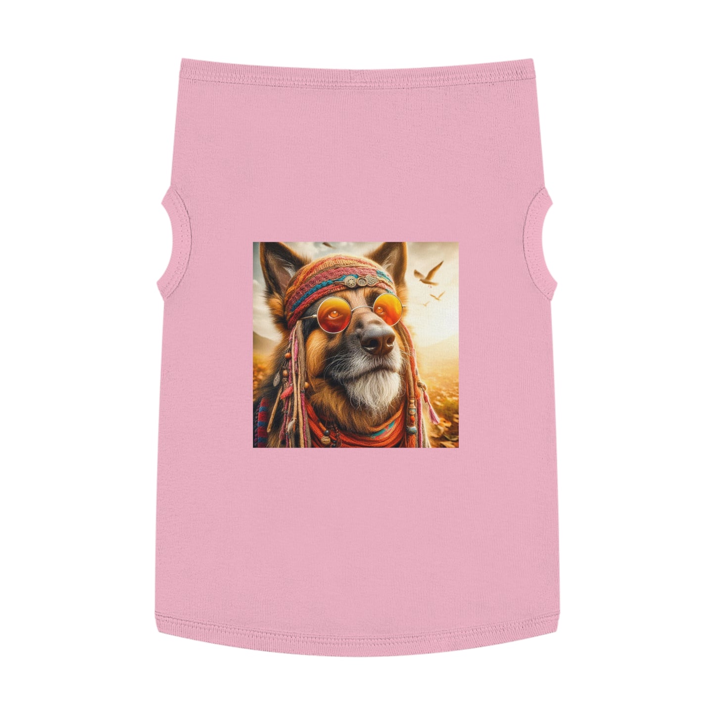 Pet Tank Top German Shepherd Pets Printify XL Pink 