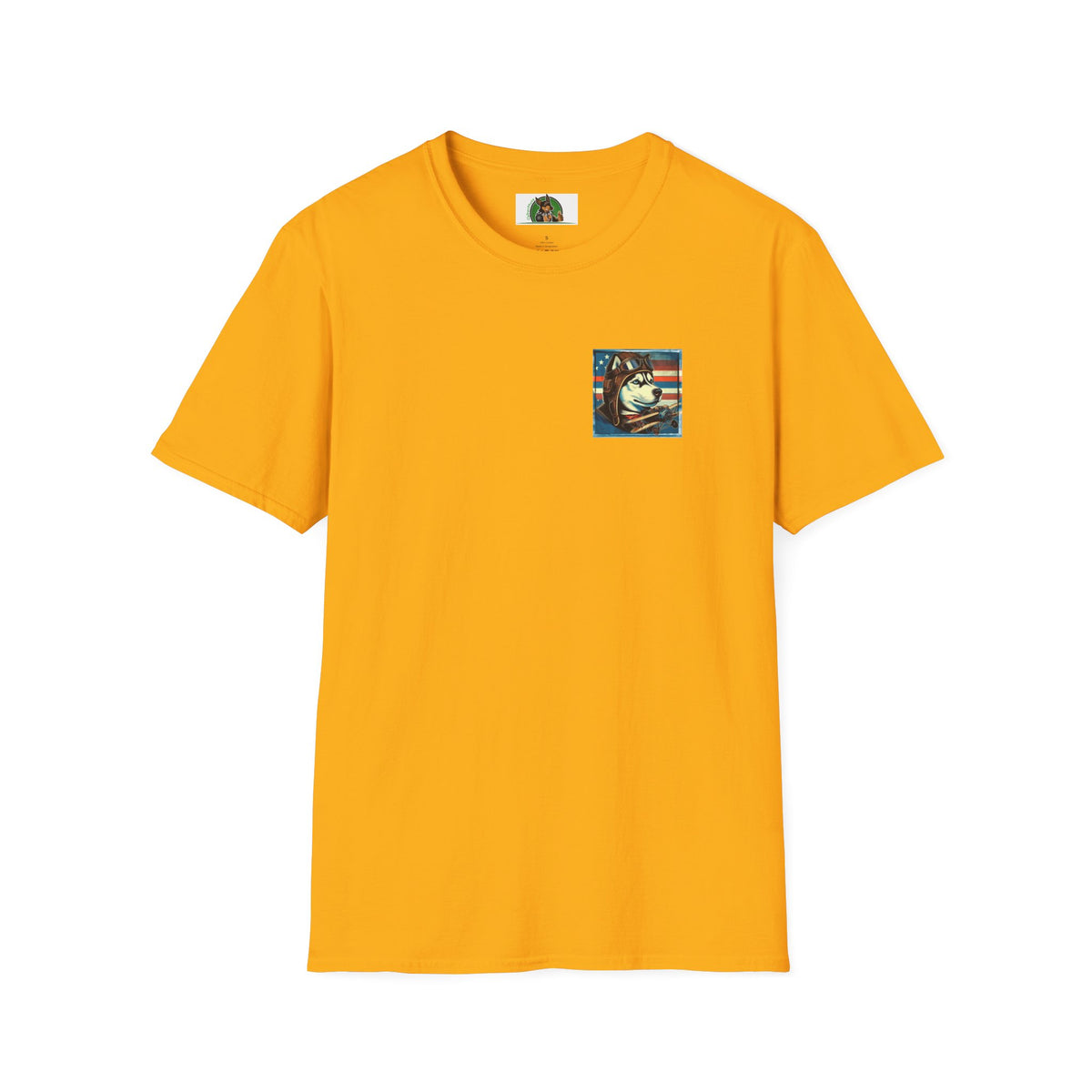 Husky hero shirt Back Design