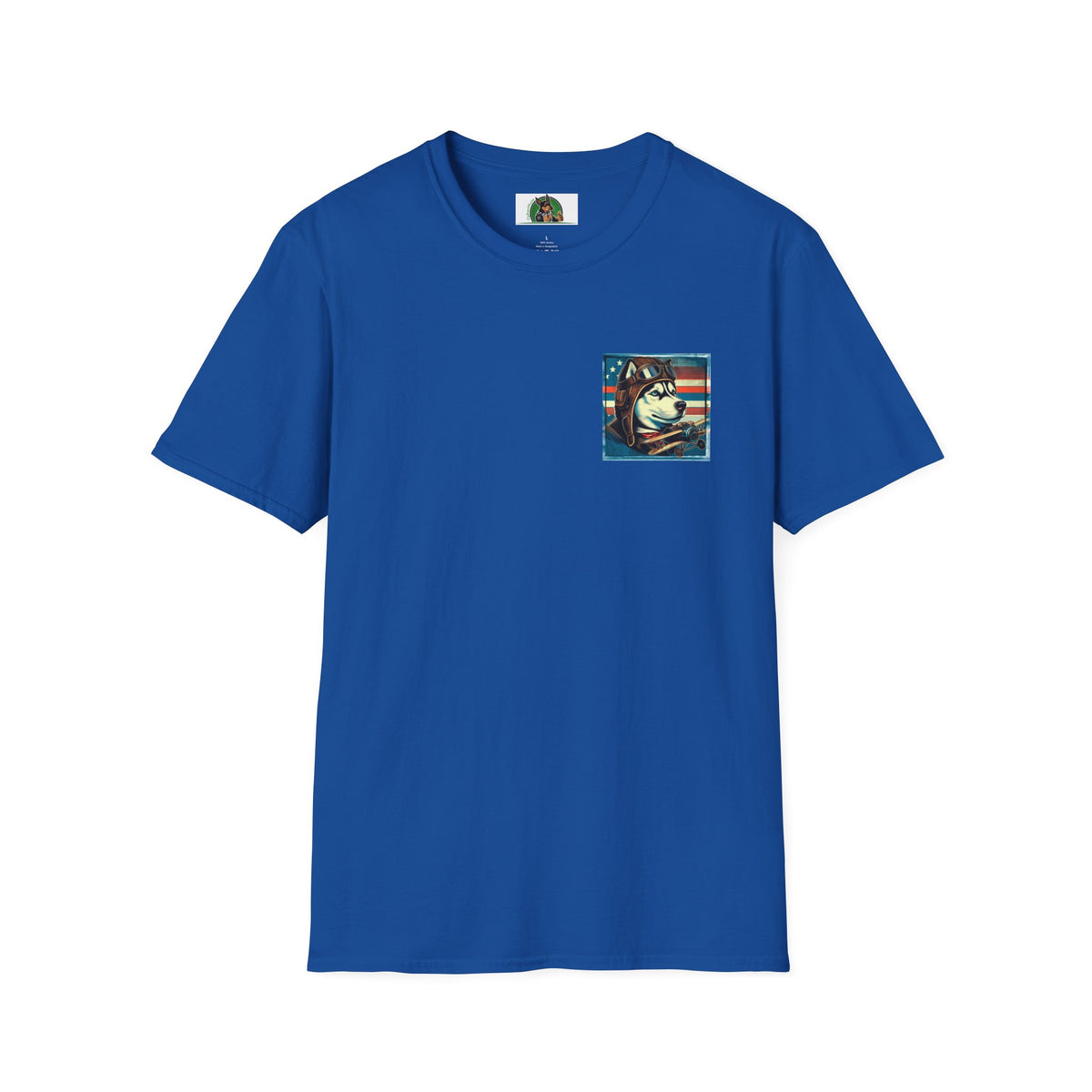 Husky hero shirt Back Design