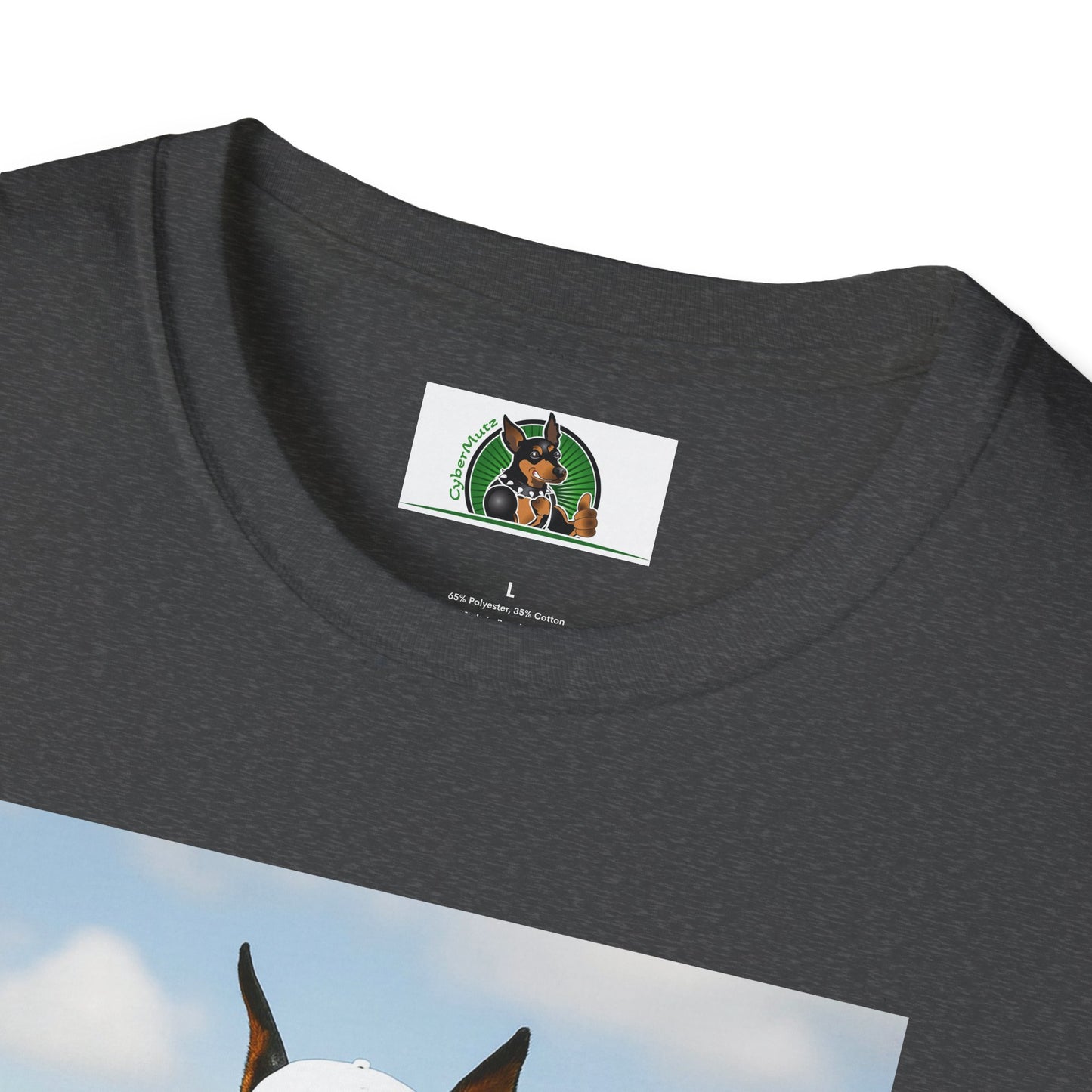 Golf Doberman Sports T-Shirt T-Shirt Printify