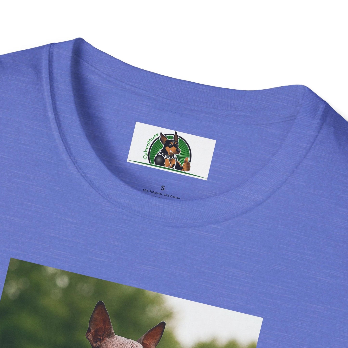 Mexican Hairless Dog Basketball T-Shirt — Dog Lover Sports Tee by Printify