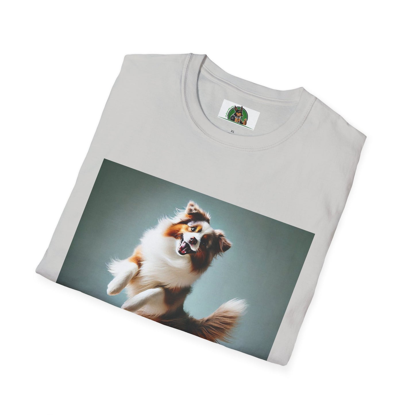 Dog Lover T-Shirt - Dancing Dog Australian Shepherd