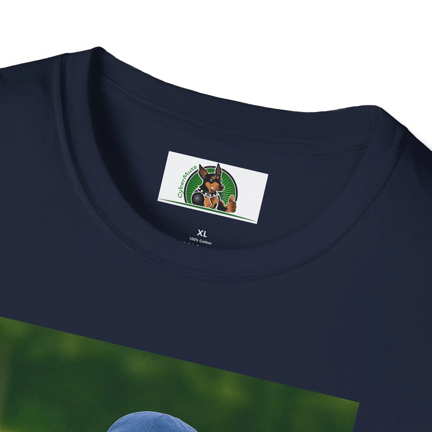 Golden Doodle Playing Golf T-Shirt — Sports Dog Golfing Tee T-Shirt Printify