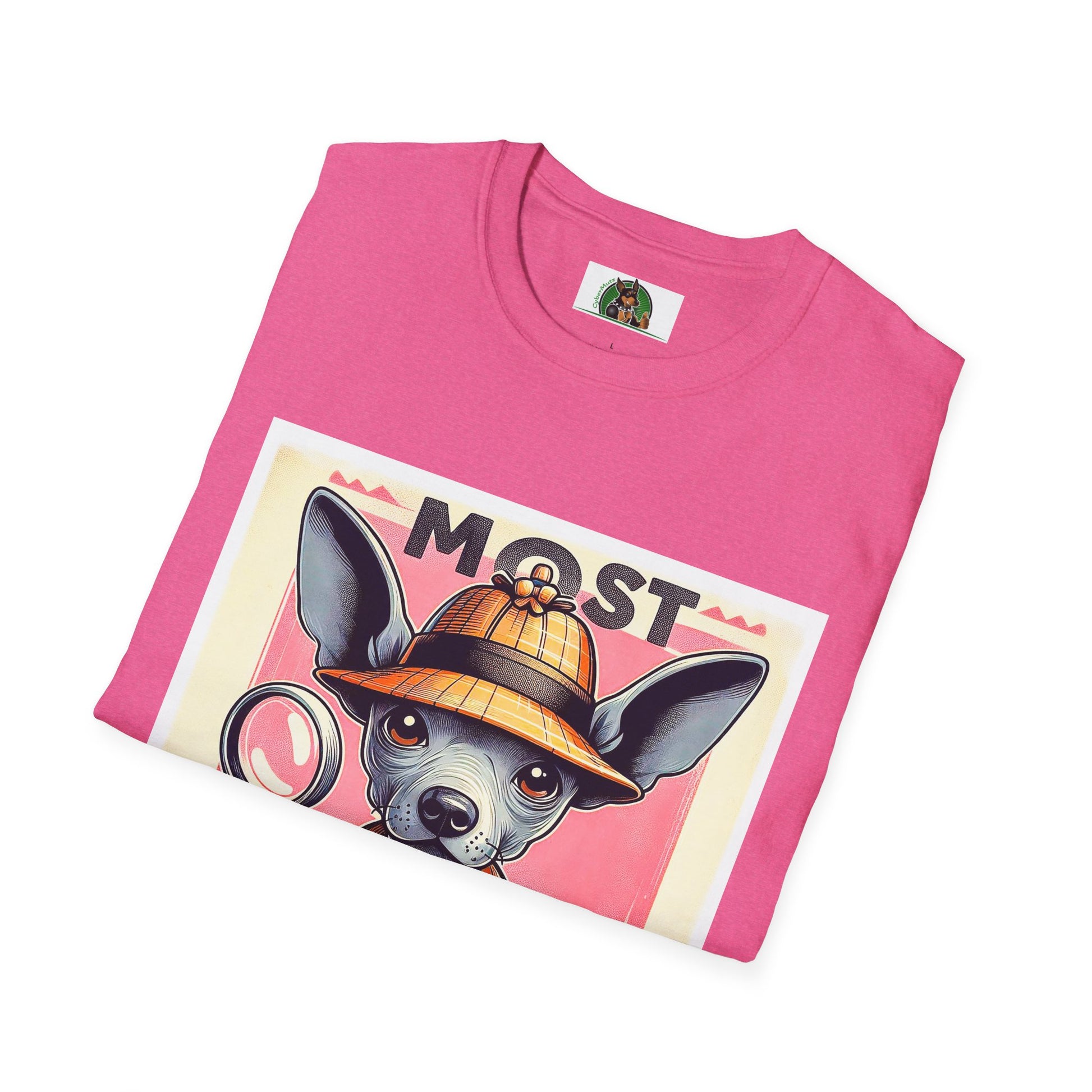 Wacky Mexican Hairless Dog T-Shirt Printify   