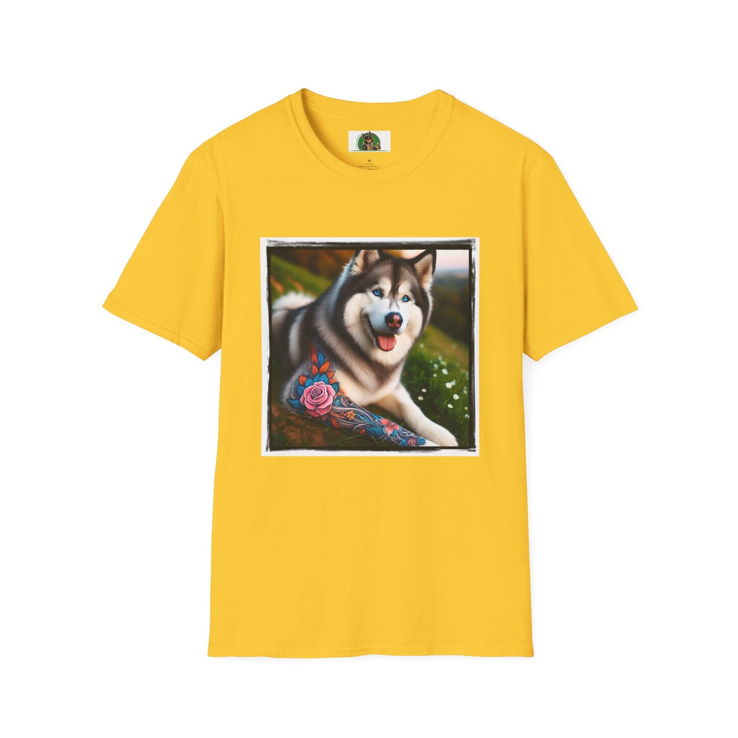 Husky T-Shirt Printify S Daisy 