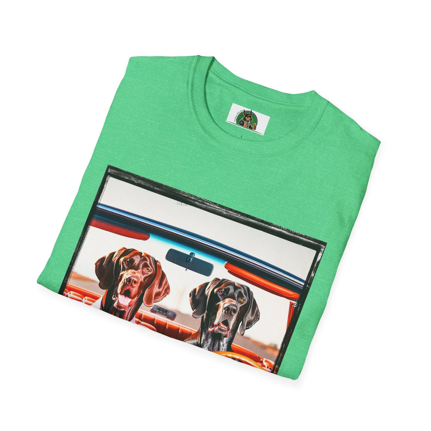 Wacky German Shorthaired Pointer T-Shirt Printify   