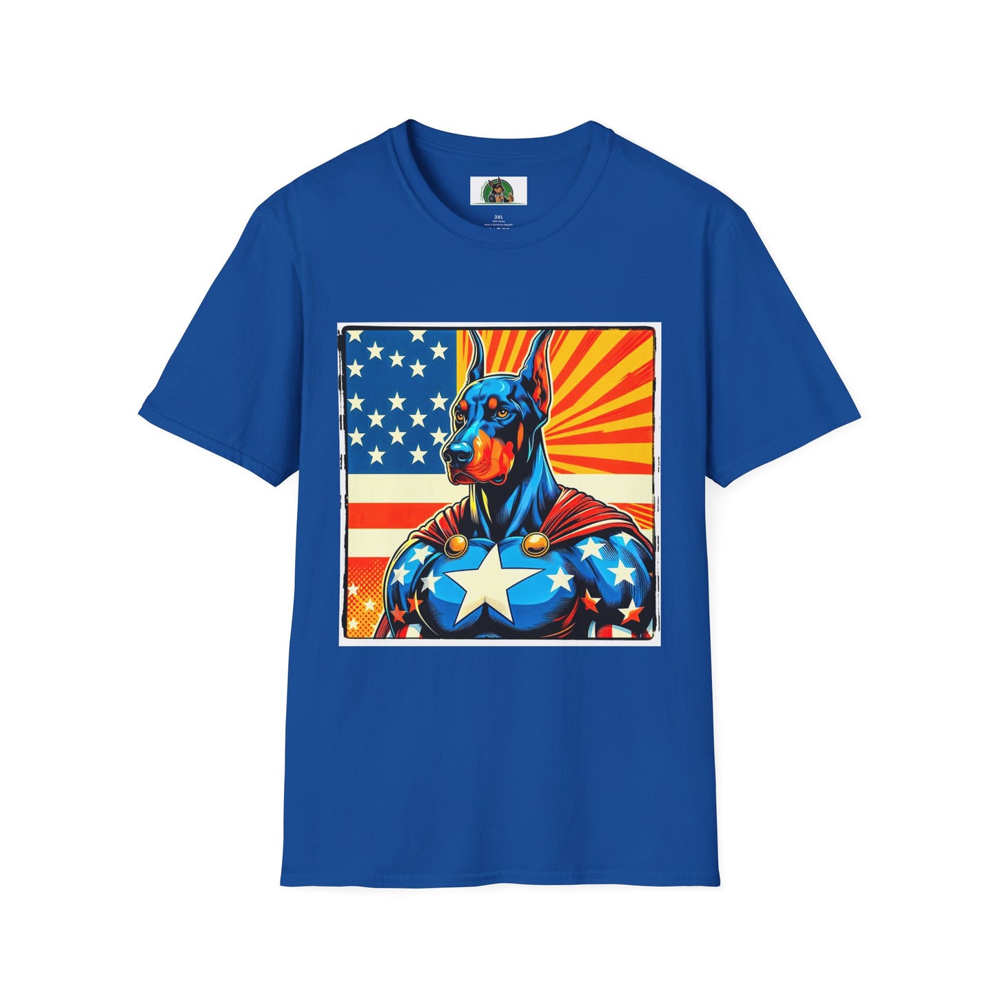 Doberman T-Shirt Printify XS Royal