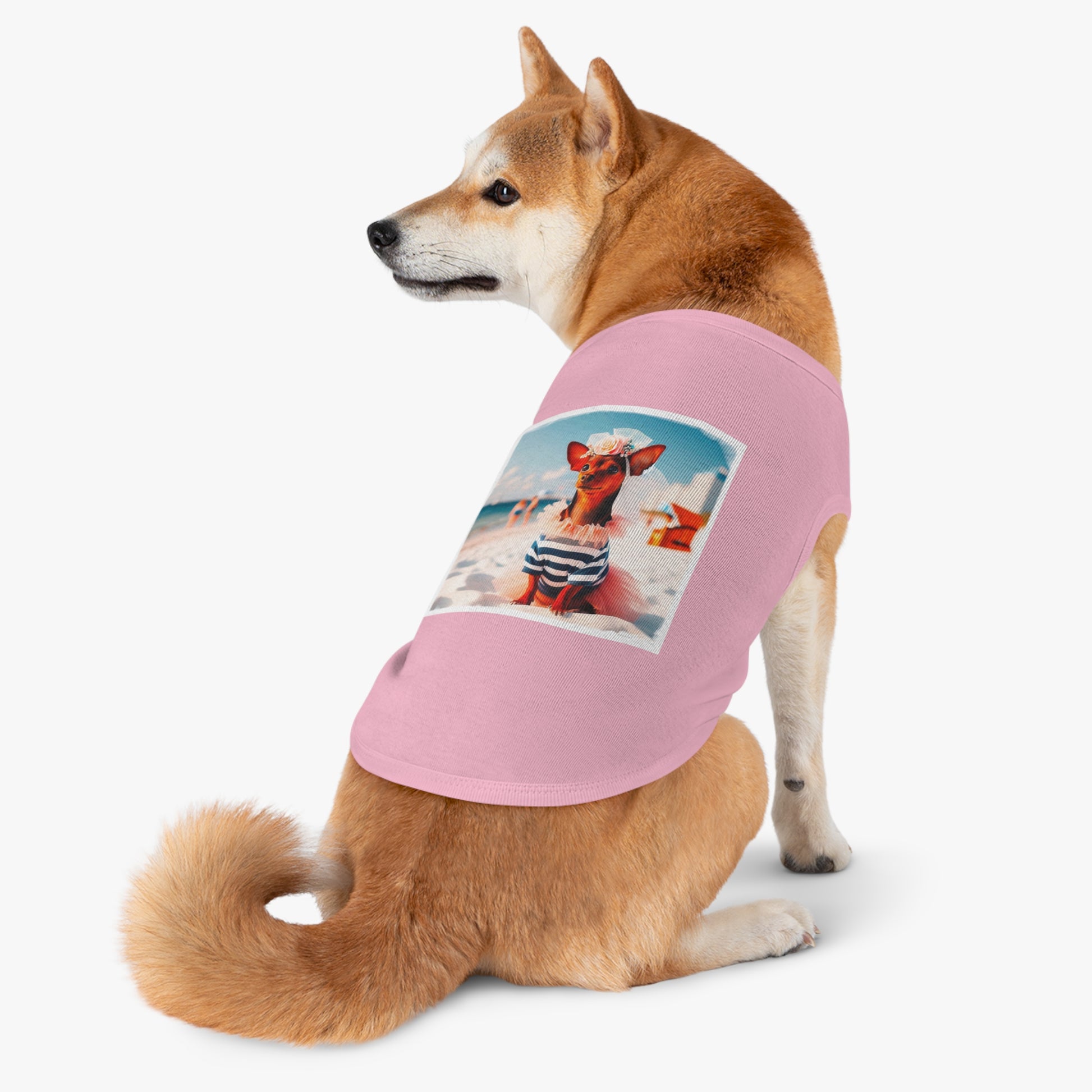 Dog Tank Top - Min Pin Tank Tops Pets Printify   