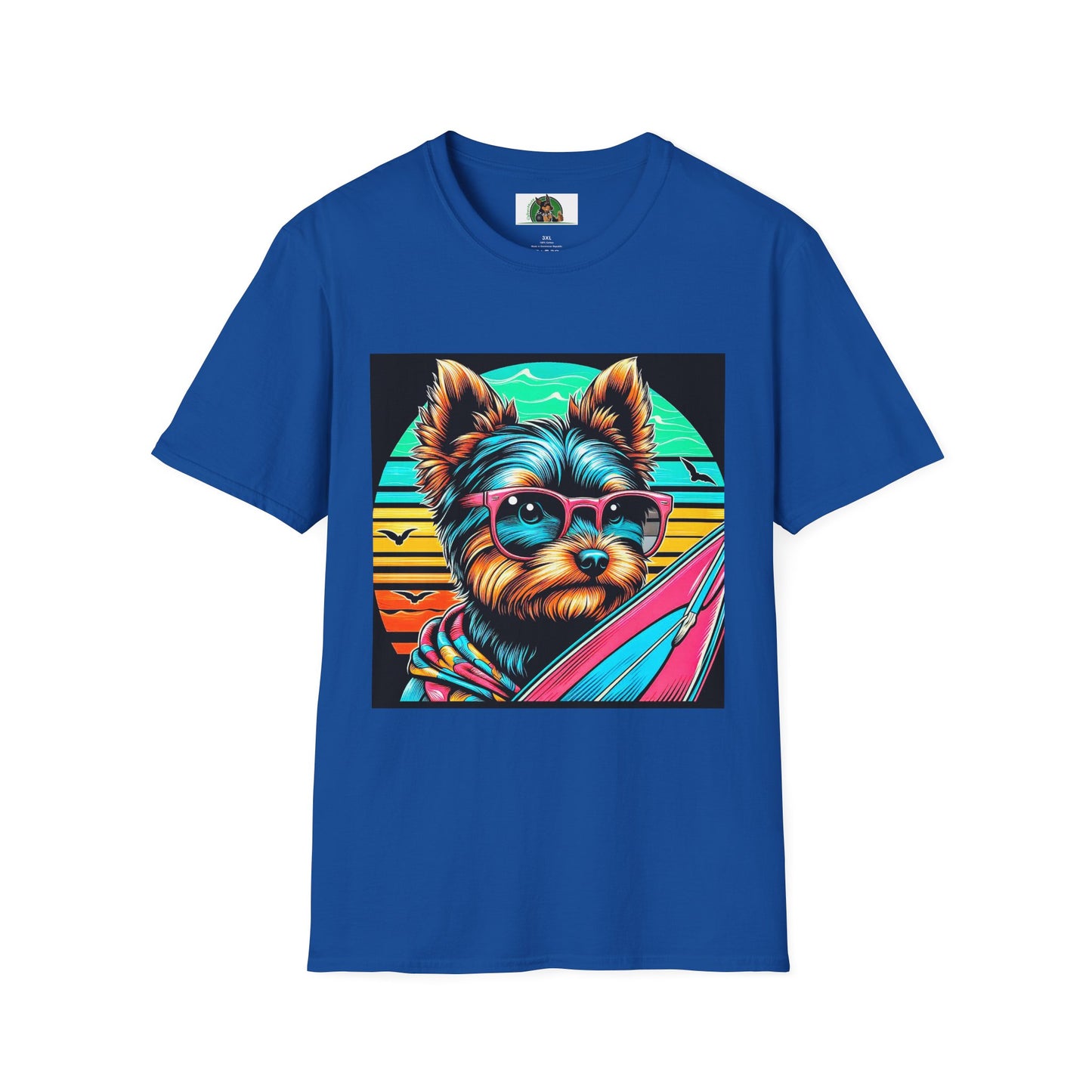 Yorkie T-Shirt Printify XS Royal 