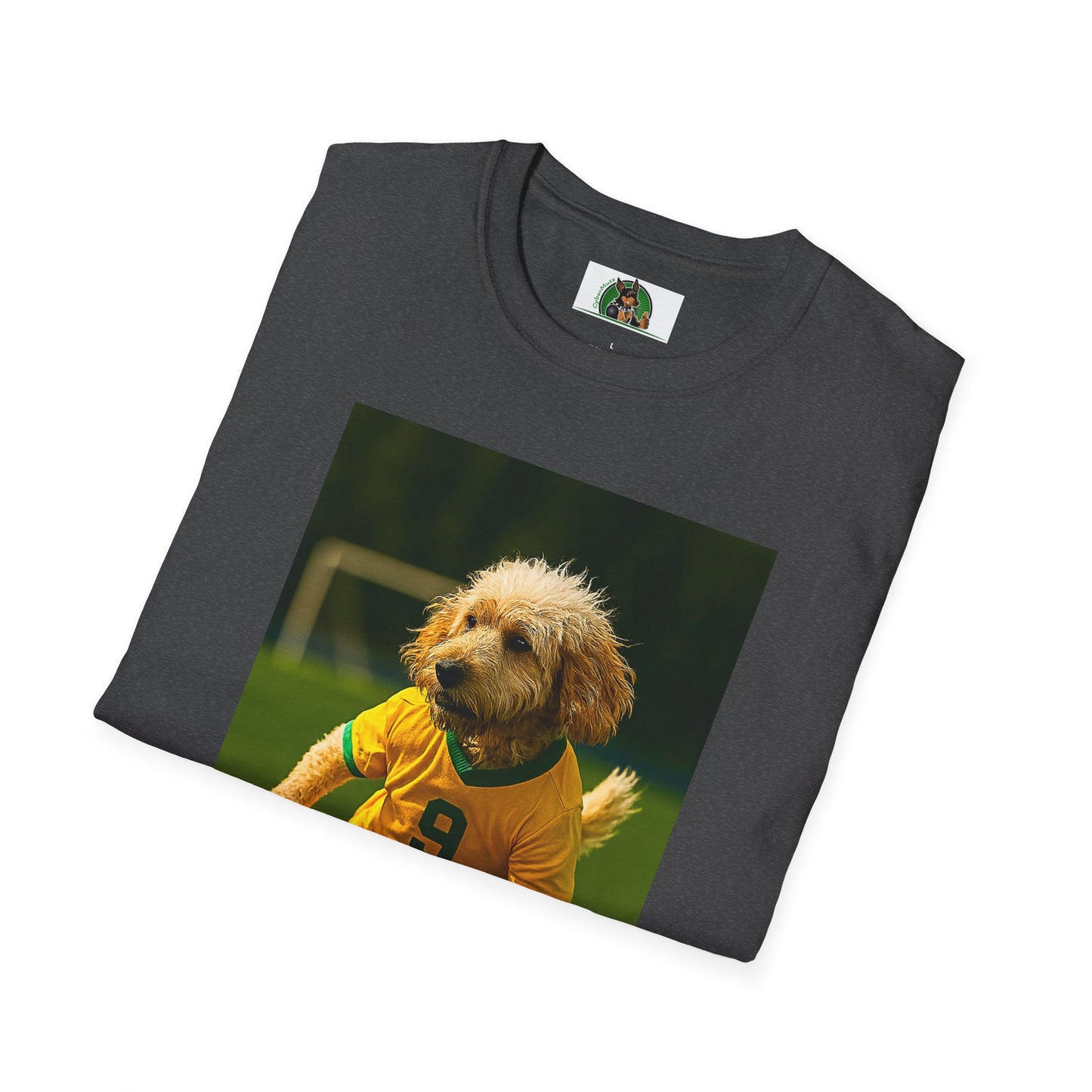 Sports Cockerpoo Soccer T-Shirt T-Shirt Printify