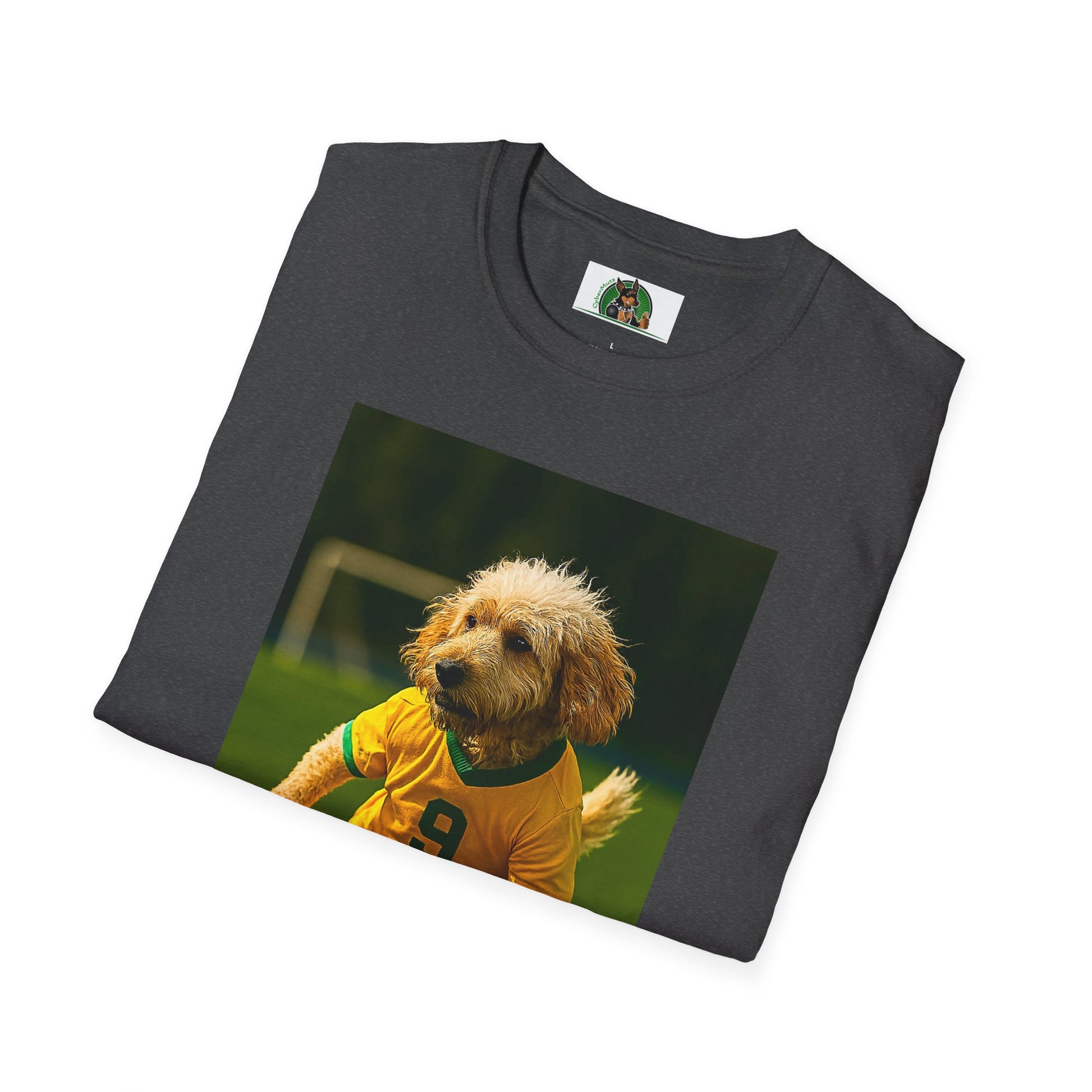 Sports Cockerpoo Soccer T-Shirt T-Shirt Printify