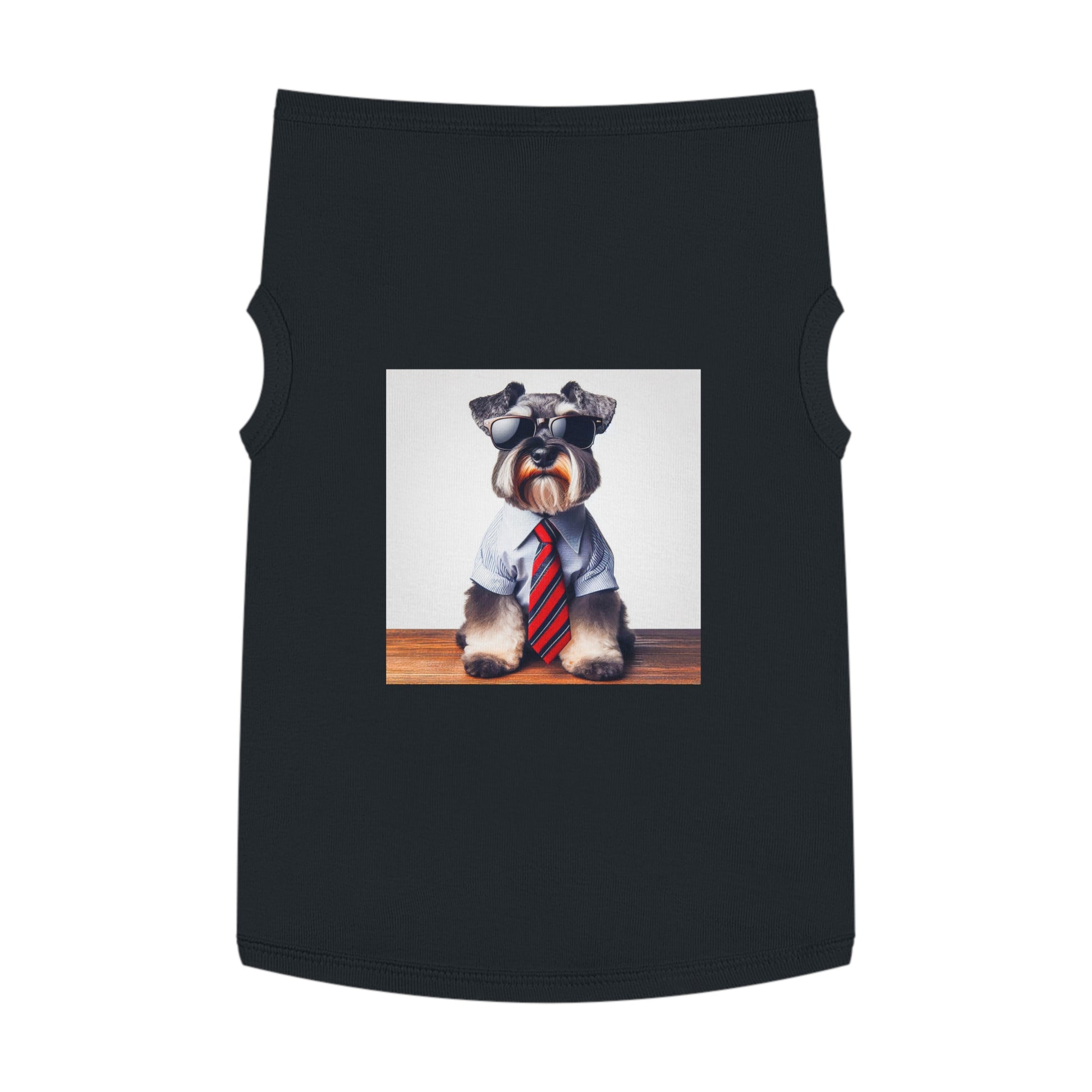 Pet Tank Top Miniature Schnauzer Pets Printify   