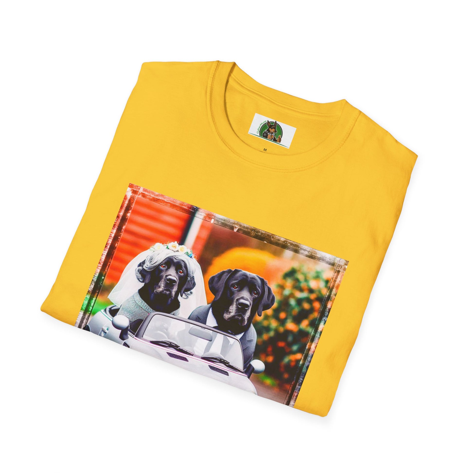 Wacky Labrador Retriever T-Shirt Printify   