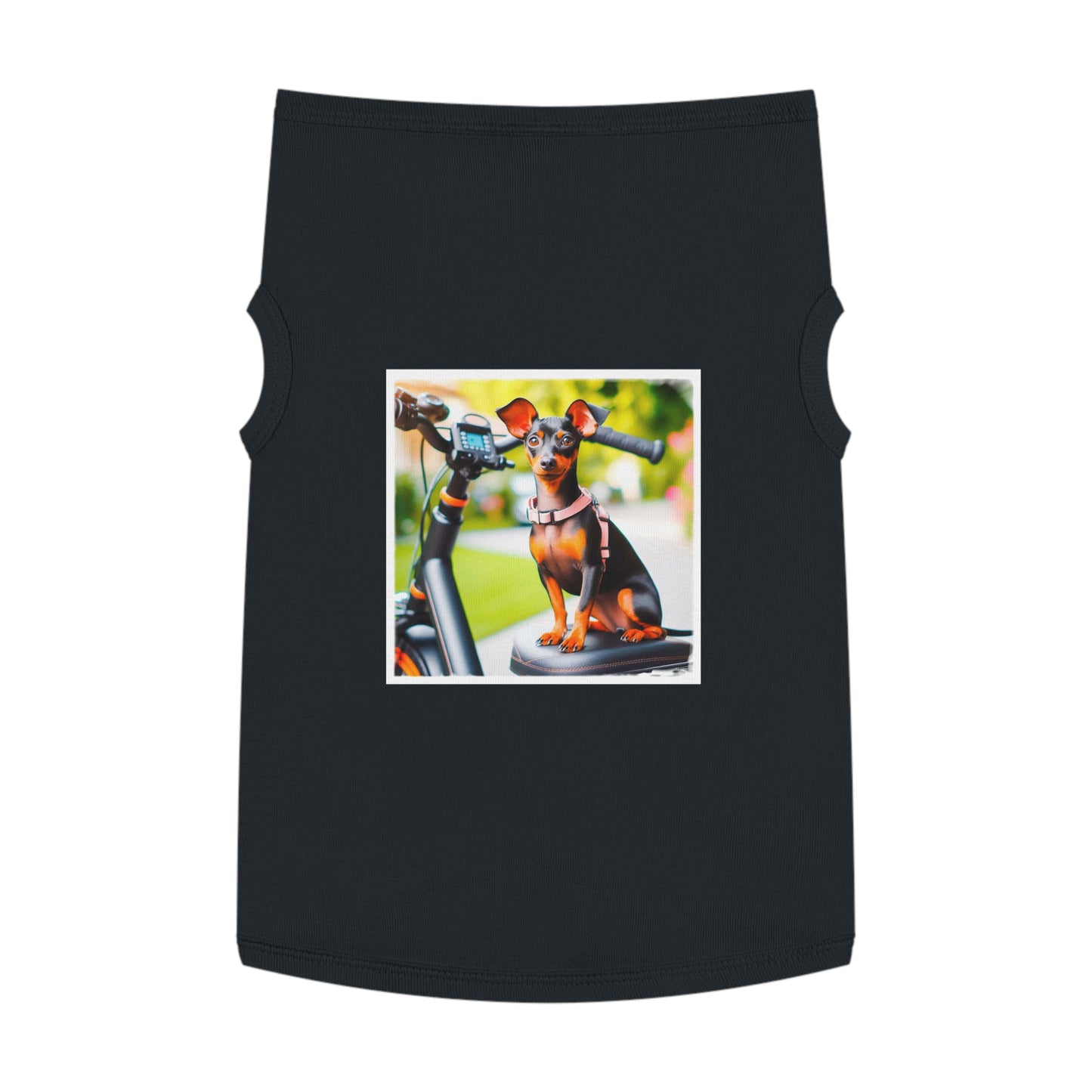 Dog Tank Top - Min Pin Tank Tops Pets Printify   