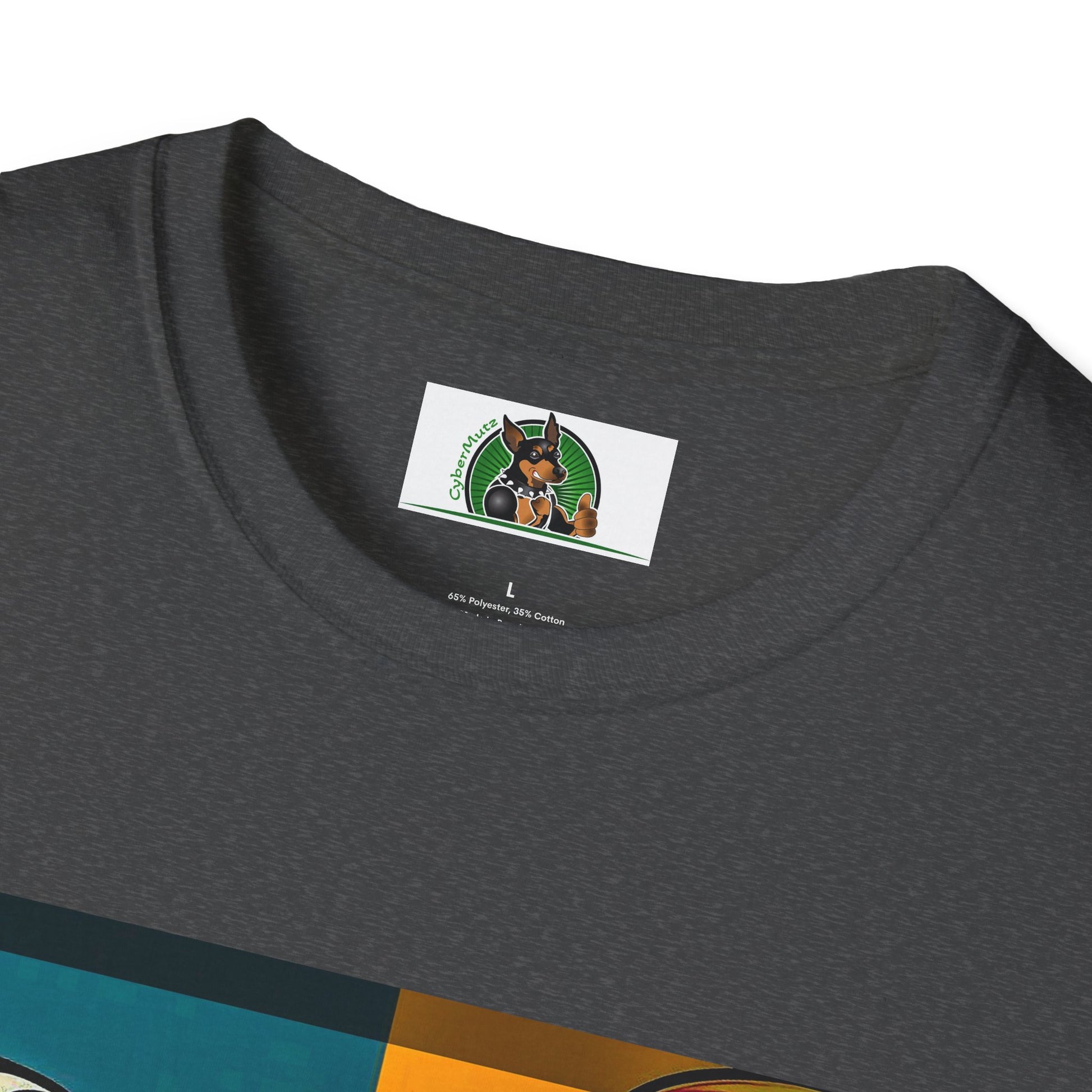 Basset Hound Couple Pop Art Pic T-Shirt Printify