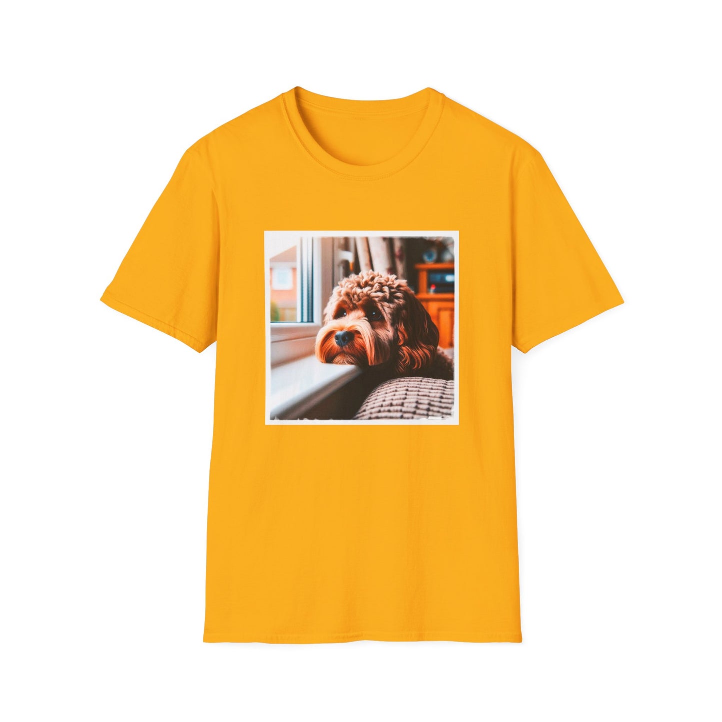 CockerPoo T-Shirt Printify S Gold