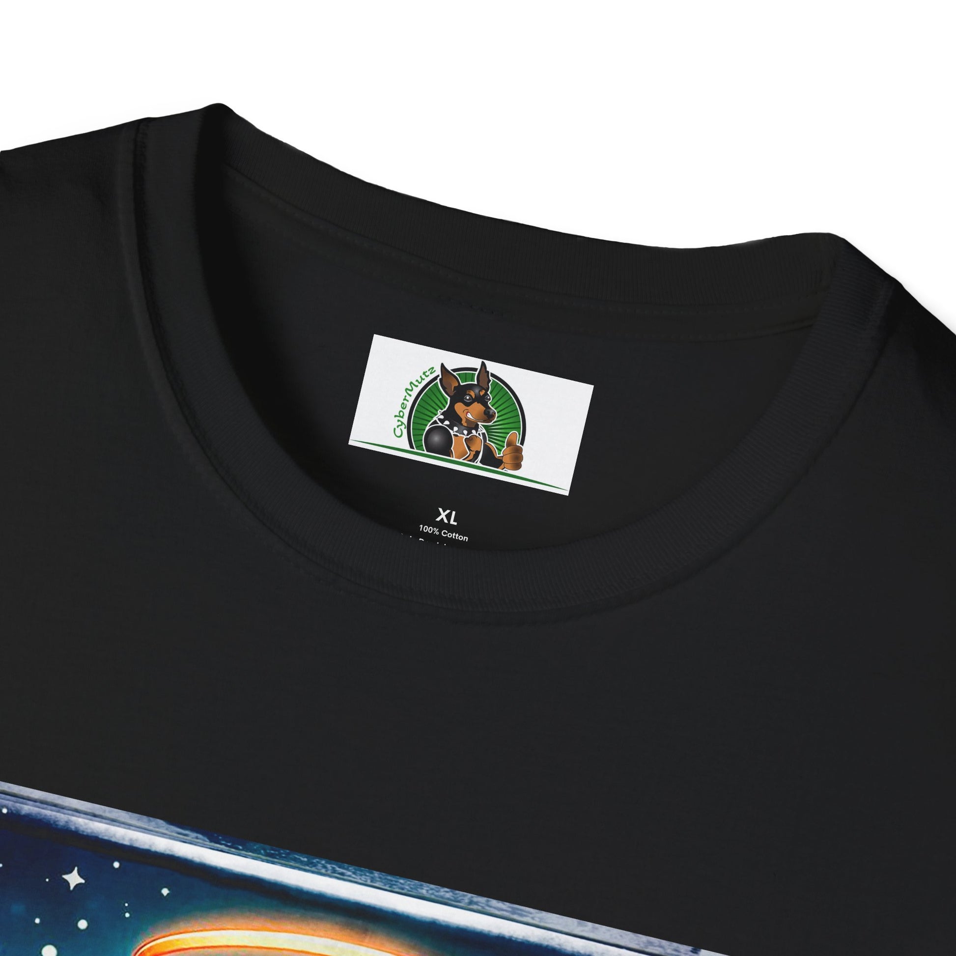 Rotteeiler sngel with harp shirt T-Shirt Printify