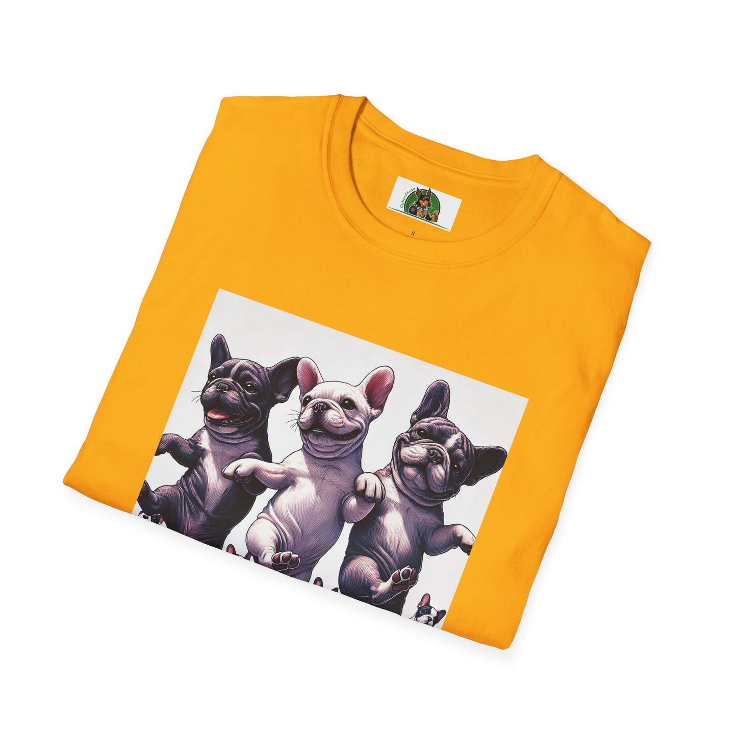 French Bulldogs Dancing Unisex T-Shirt