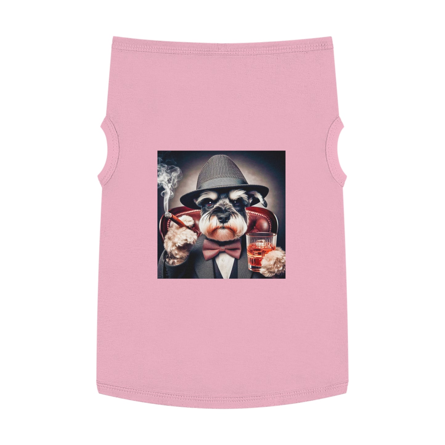 Pet Tank Top Miniature Schnauzer Pets Printify XL Pink 