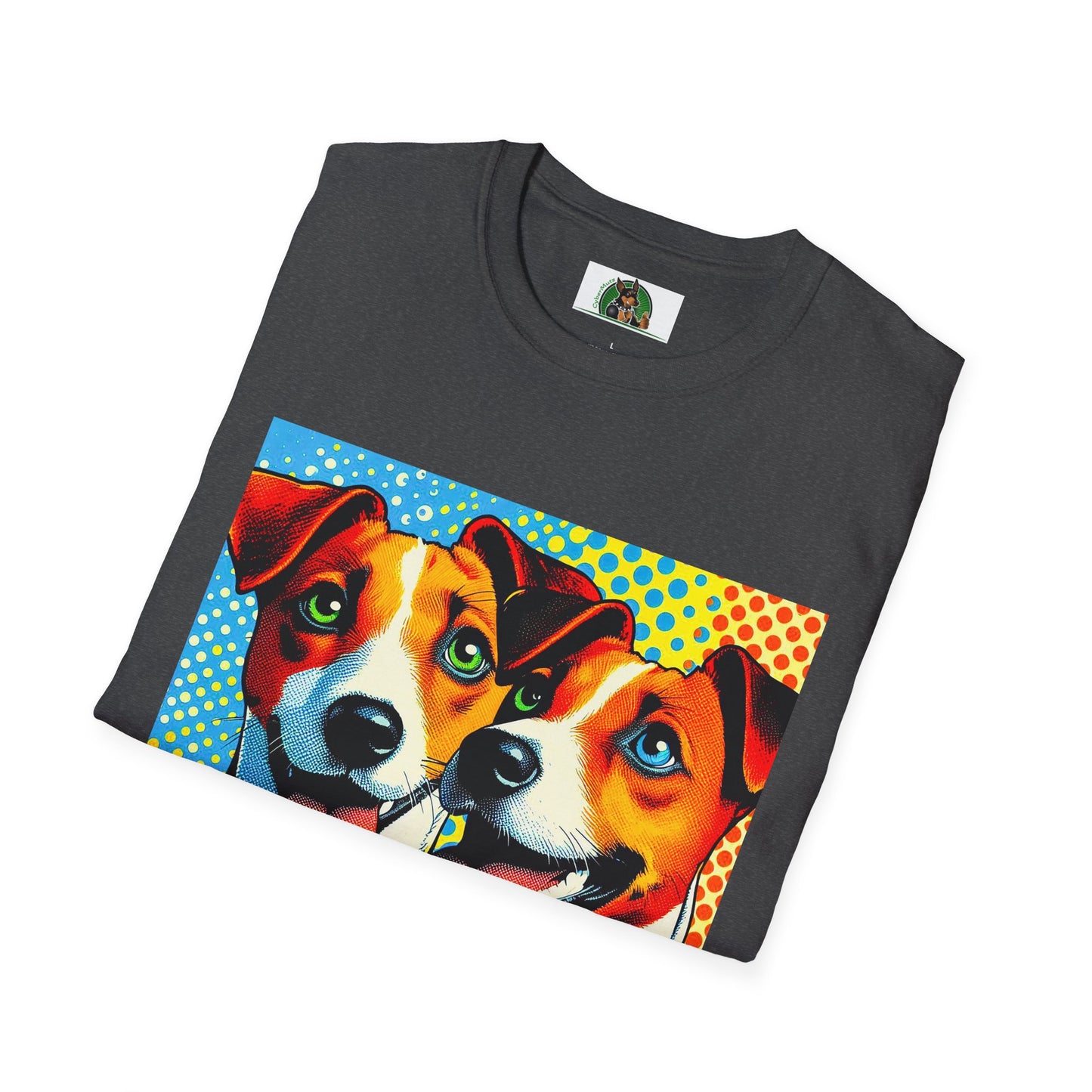 Jack Russell Pop Art Dogs T-Shirt Printify