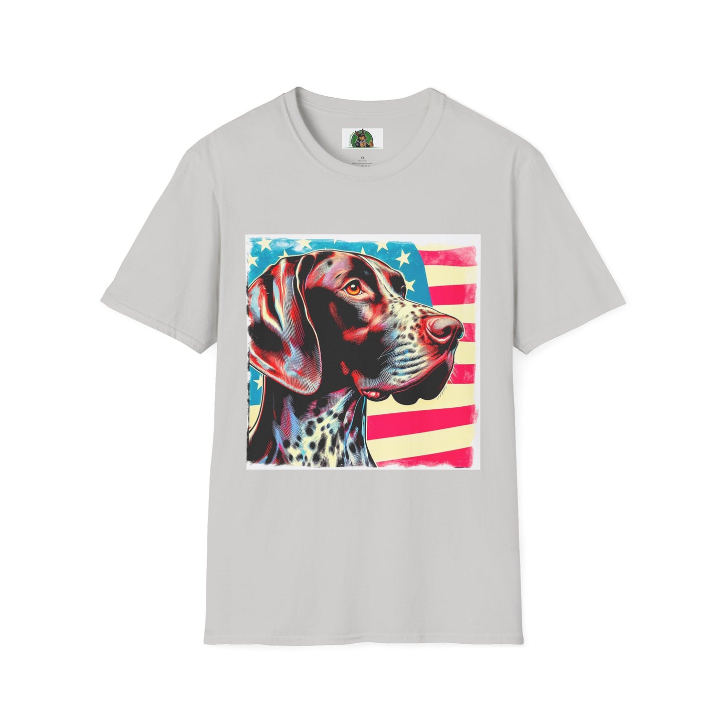 German Shorthaired Pointer T-Shirt Printify S Ice Grey 